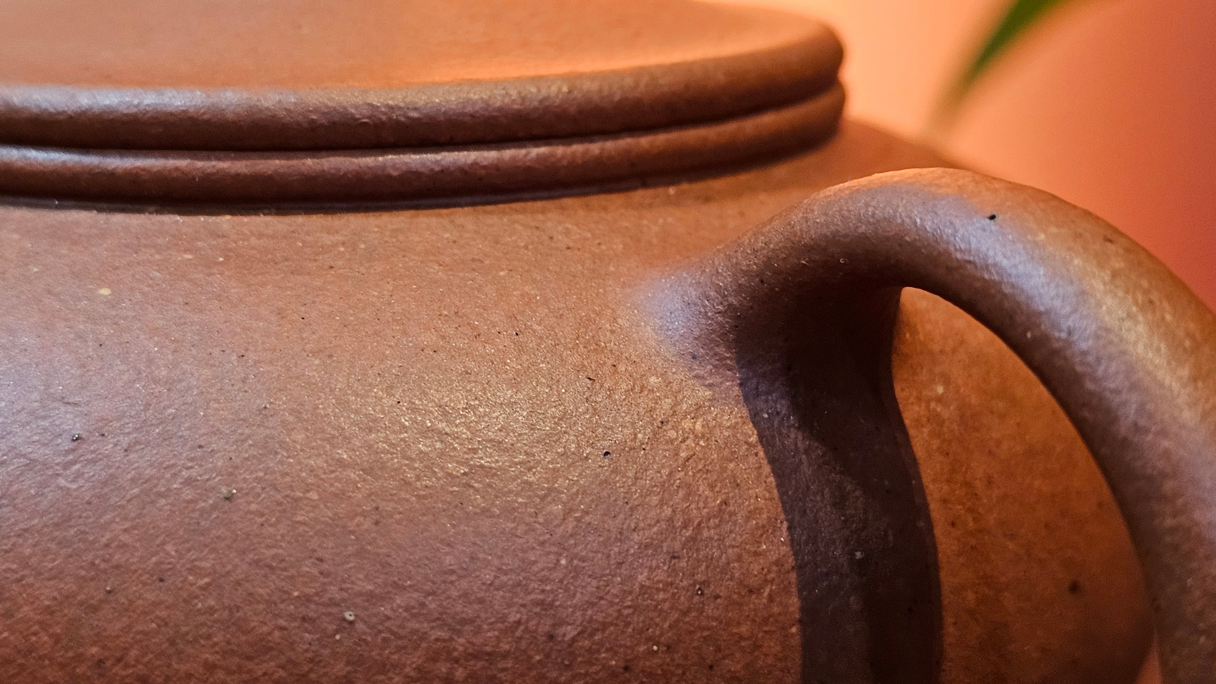 Han Jiang 寒江, 202.3ml, rare Zhu Sha 朱砂 (highest granularity form of ZhuNi), by Craftsman Gu Xiao Ming 顾小明 ~!Congratulations to Ms J.C., 1109hrs 12th August 2025, Los Angeles, CA!