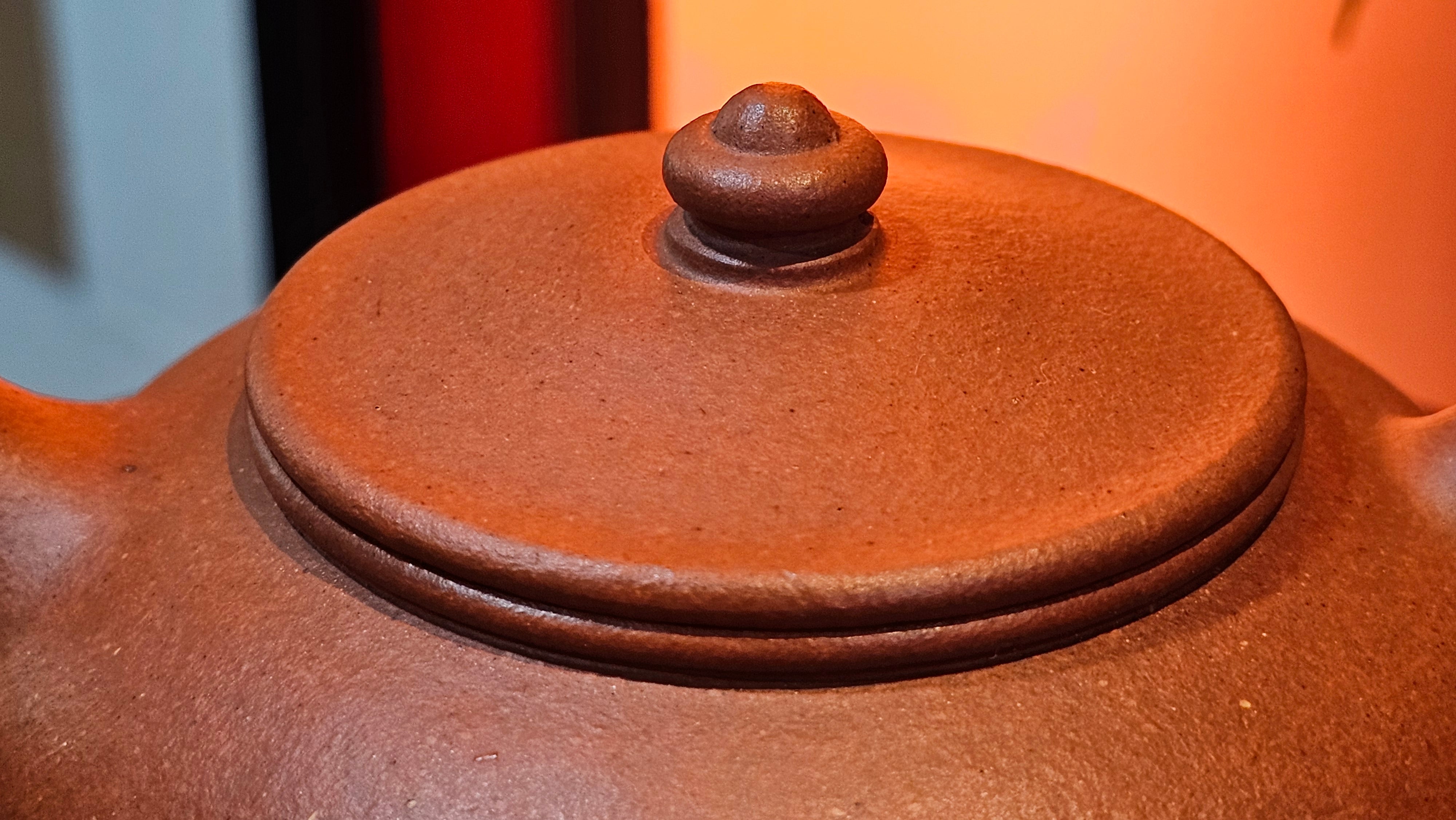 Han Jiang 寒江, 202.3ml, rare Zhu Sha 朱砂 (highest granularity form of ZhuNi), by Craftsman Gu Xiao Ming 顾小明 ~!Congratulations to Ms J.C., 1109hrs 12th August 2025, Los Angeles, CA!