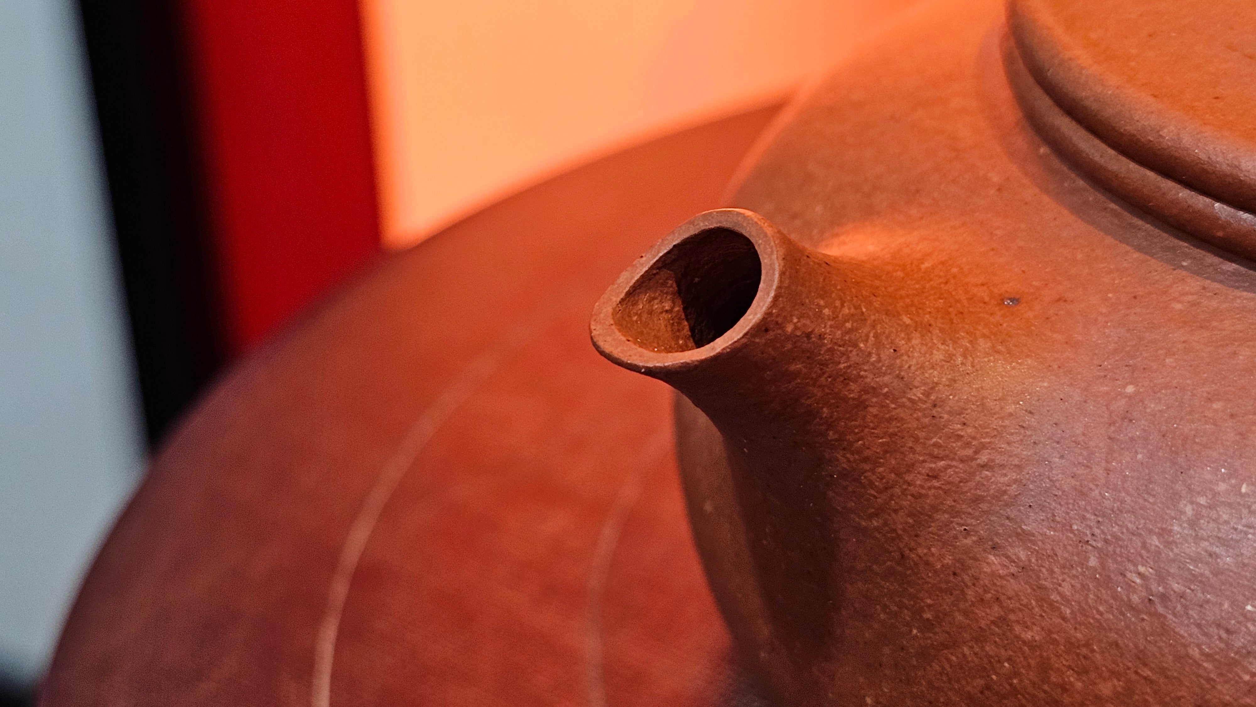 Han Jiang 寒江, 202.3ml, rare Zhu Sha 朱砂 (highest granularity form of ZhuNi), by Craftsman Gu Xiao Ming 顾小明 ~!Congratulations to Ms J.C., 1109hrs 12th August 2025, Los Angeles, CA!