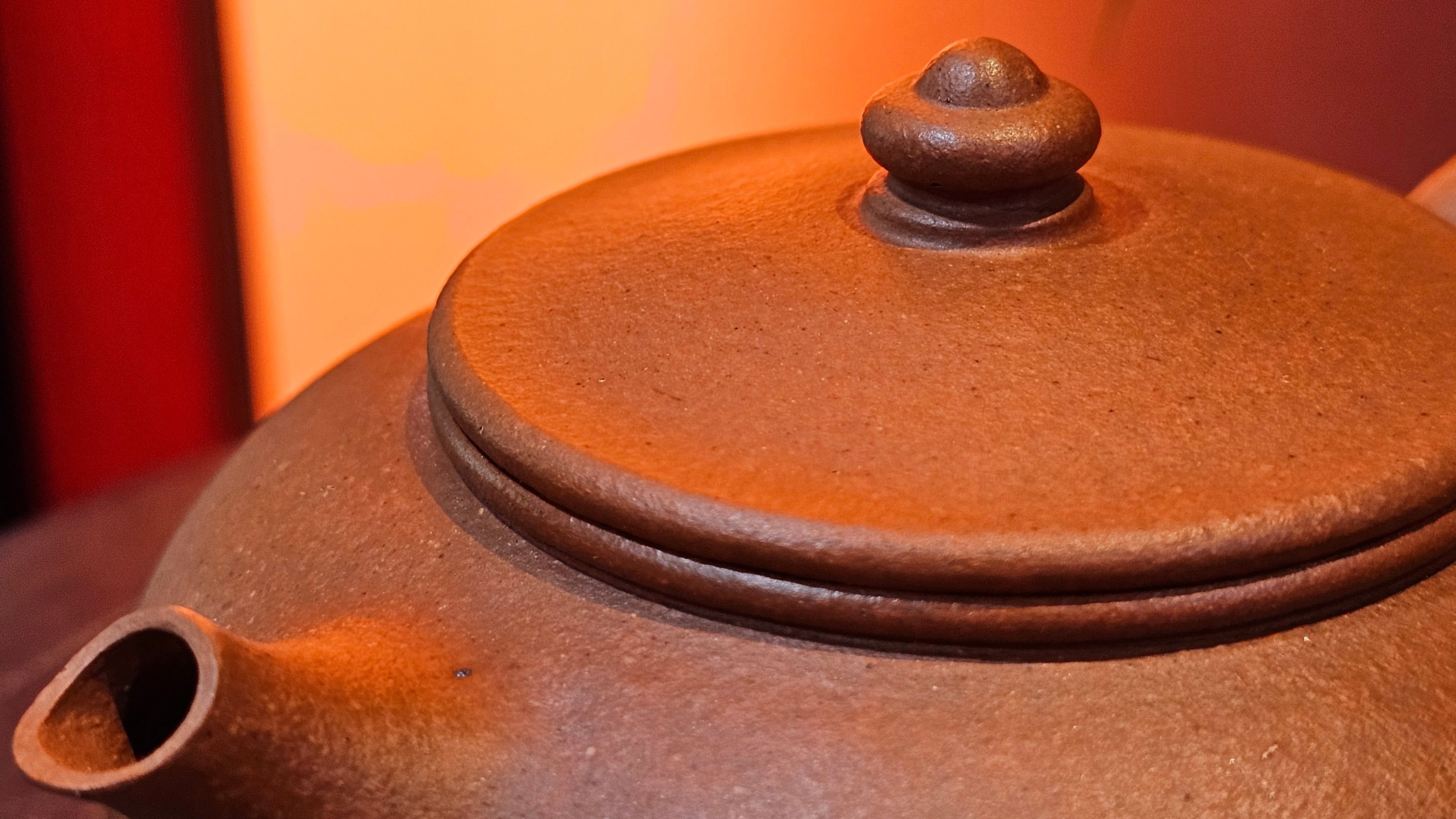 Han Jiang 寒江, 202.3ml, rare Zhu Sha 朱砂 (highest granularity form of ZhuNi), by Craftsman Gu Xiao Ming 顾小明 ~!Congratulations to Ms J.C., 1109hrs 12th August 2025, Los Angeles, CA!