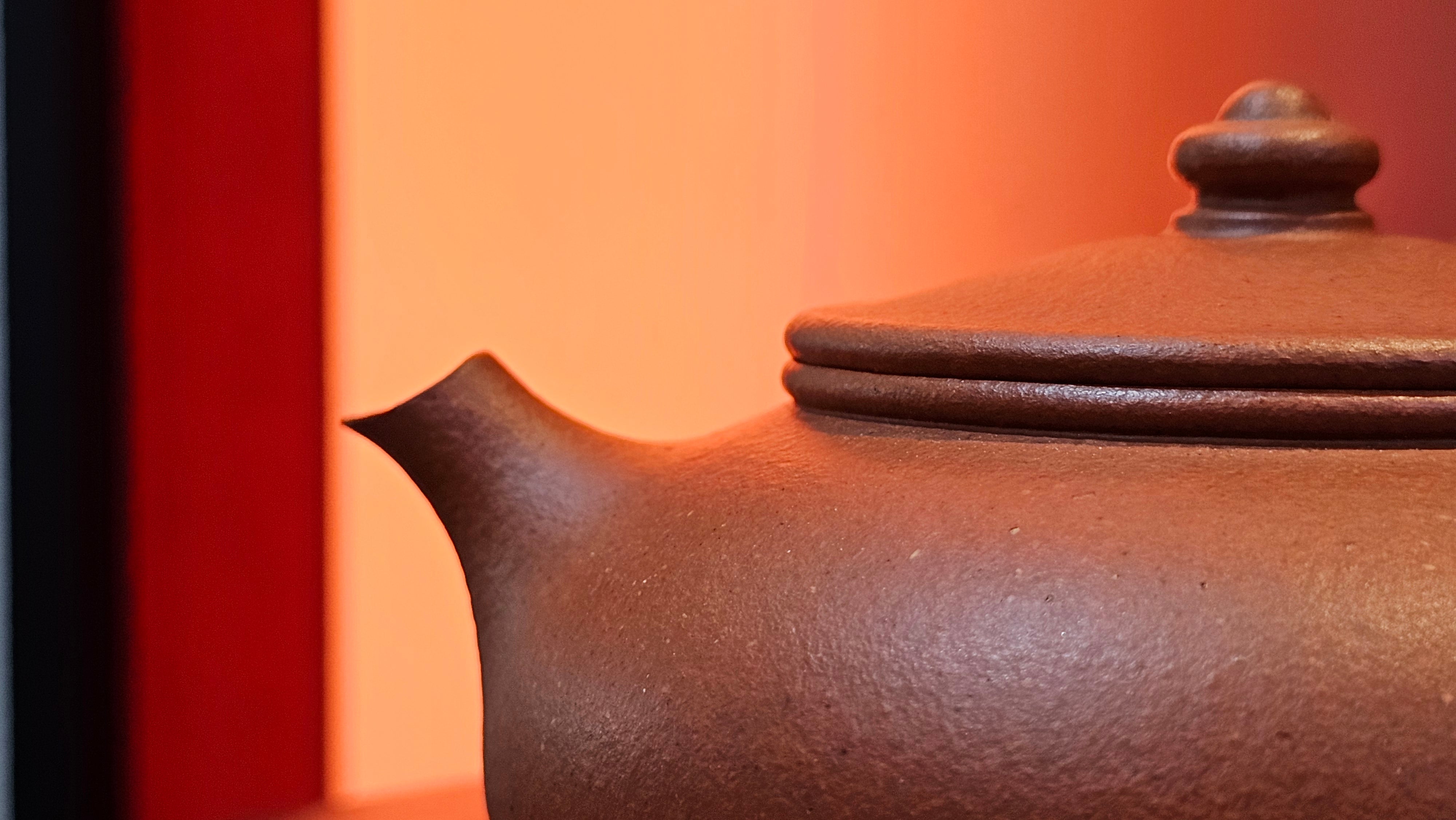 Han Jiang 寒江, 202.3ml, rare Zhu Sha 朱砂 (highest granularity form of ZhuNi), by Craftsman Gu Xiao Ming 顾小明 ~!Congratulations to Ms J.C., 1109hrs 12th August 2025, Los Angeles, CA!