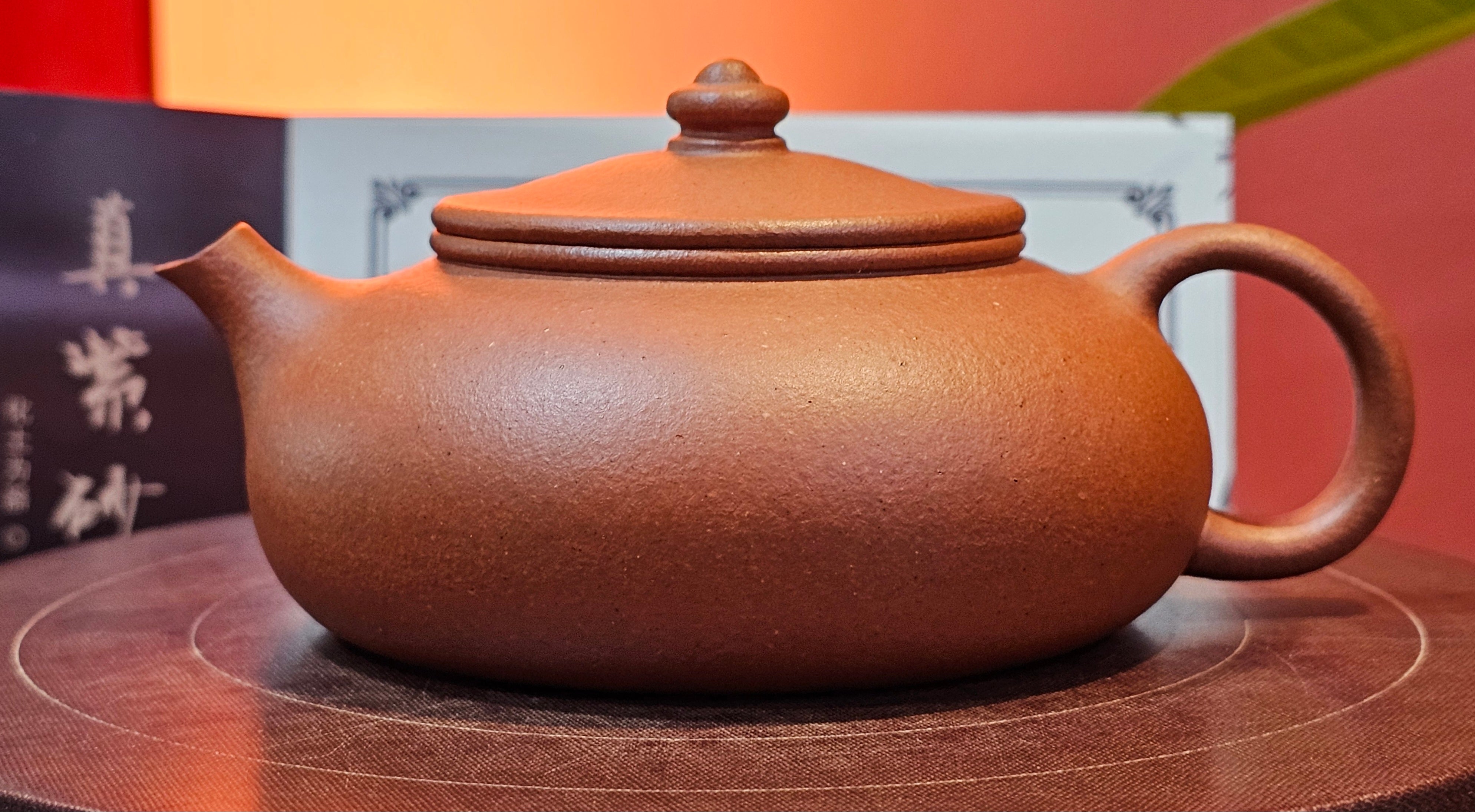 Han Jiang 寒江, 202.3ml, rare Zhu Sha 朱砂 (highest granularity form of ZhuNi), by Craftsman Gu Xiao Ming 顾小明 ~!Congratulations to Ms J.C., 1109hrs 12th August 2025, Los Angeles, CA!