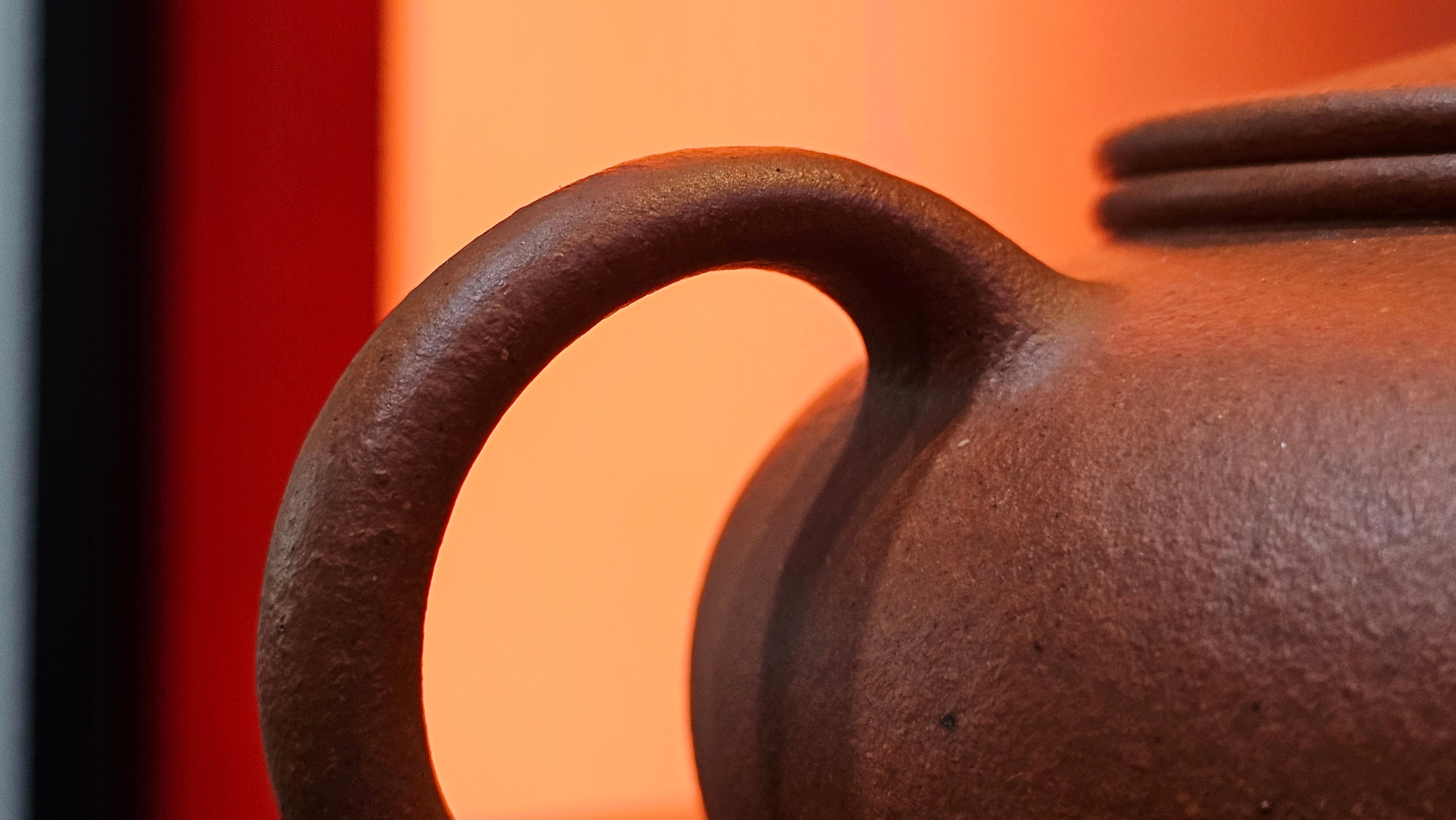 Han Jiang 寒江, 202.3ml, rare Zhu Sha 朱砂 (highest granularity form of ZhuNi), by Craftsman Gu Xiao Ming 顾小明 ~!Congratulations to Ms J.C., 1109hrs 12th August 2025, Los Angeles, CA!