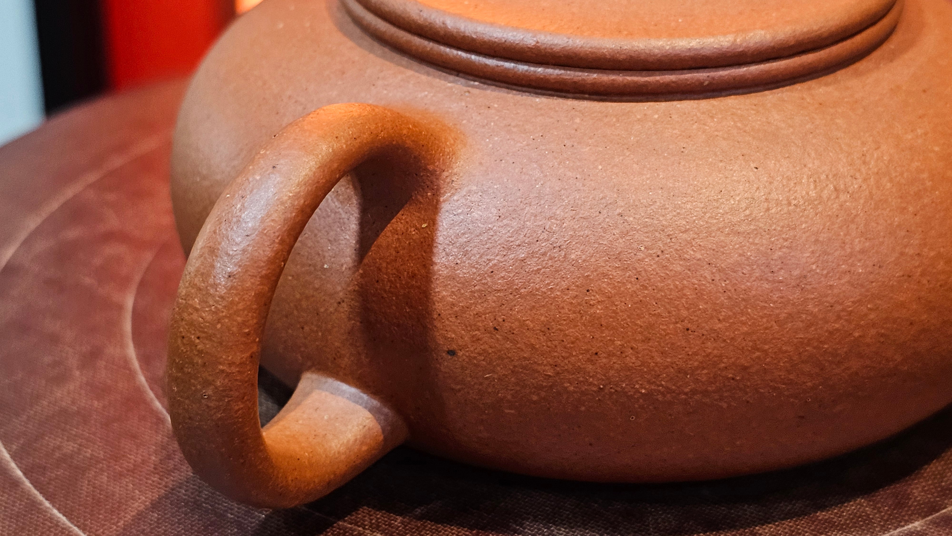 Han Jiang 寒江, 202.3ml, rare Zhu Sha 朱砂 (highest granularity form of ZhuNi), by Craftsman Gu Xiao Ming 顾小明 ~!Congratulations to Ms J.C., 1109hrs 12th August 2025, Los Angeles, CA!