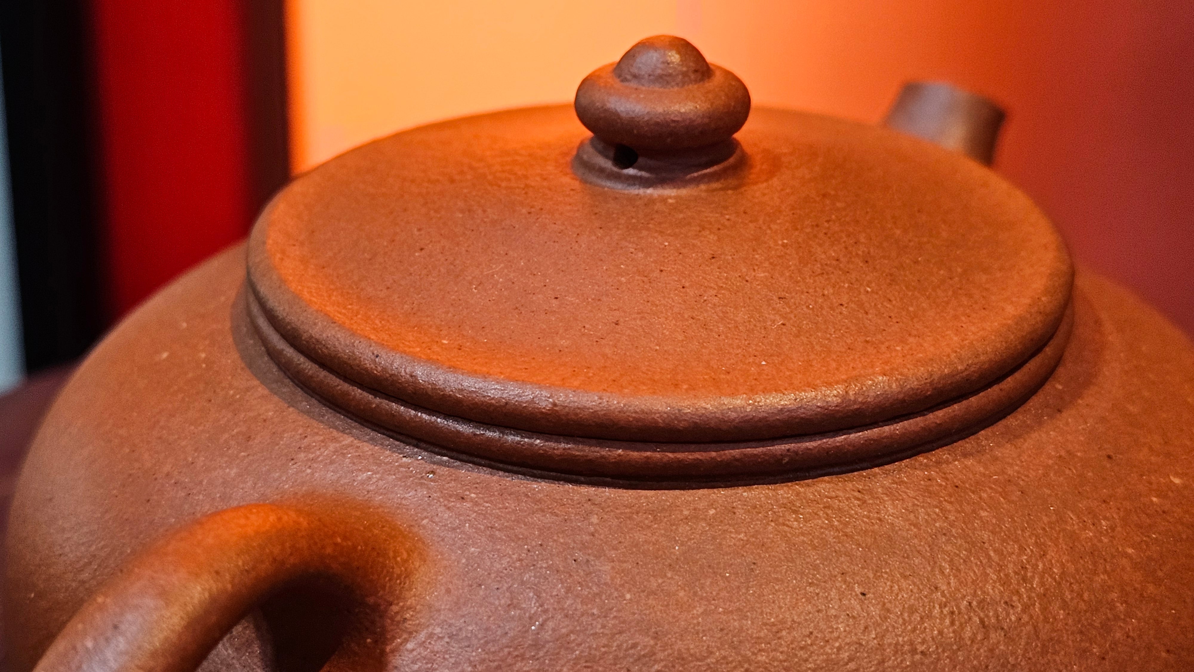 Han Jiang 寒江, 202.3ml, rare Zhu Sha 朱砂 (highest granularity form of ZhuNi), by Craftsman Gu Xiao Ming 顾小明 ~!Congratulations to Ms J.C., 1109hrs 12th August 2025, Los Angeles, CA!