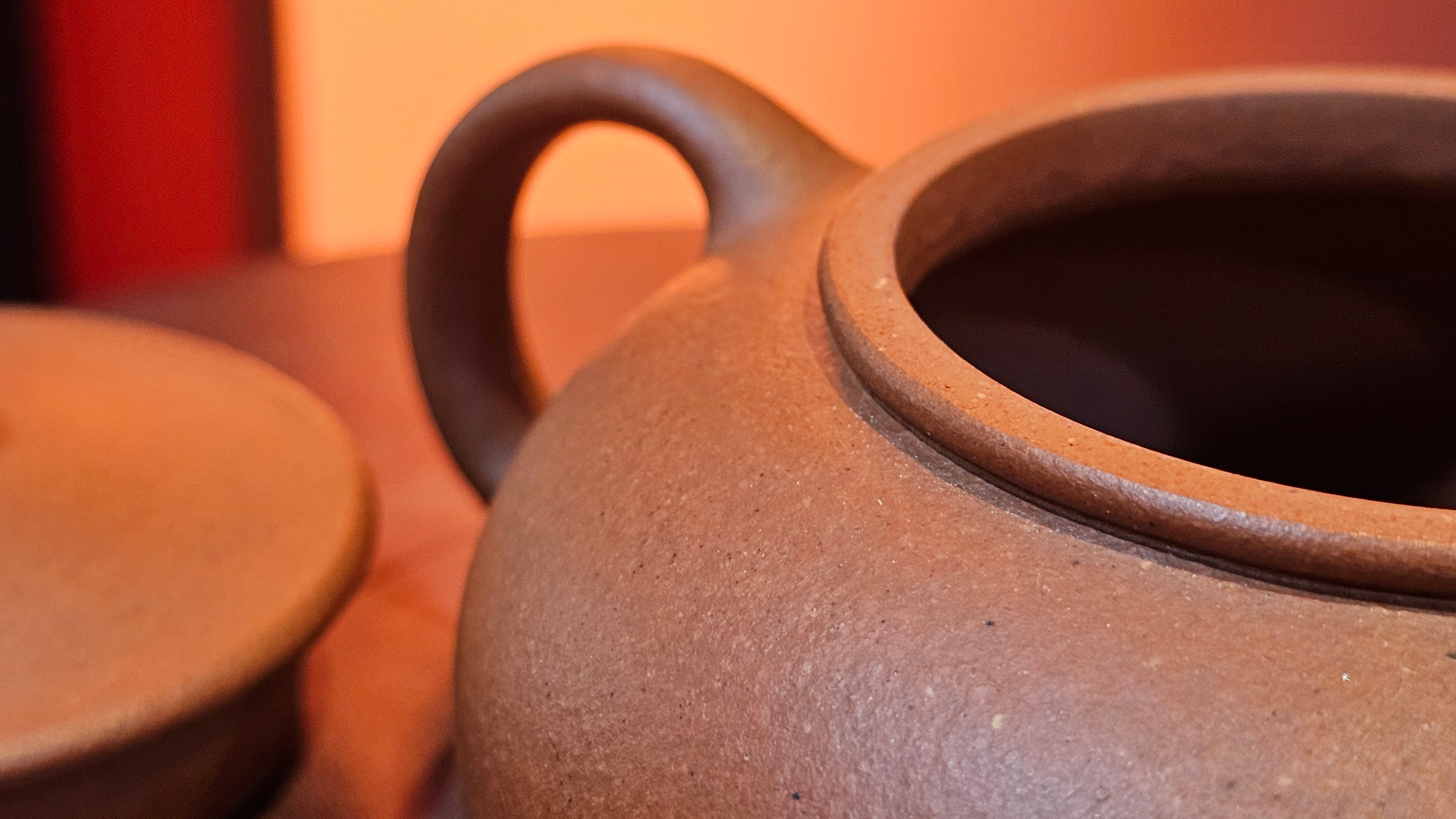 Han Jiang 寒江, 202.3ml, rare Zhu Sha 朱砂 (highest granularity form of ZhuNi), by Craftsman Gu Xiao Ming 顾小明 ~!Congratulations to Ms J.C., 1109hrs 12th August 2025, Los Angeles, CA!