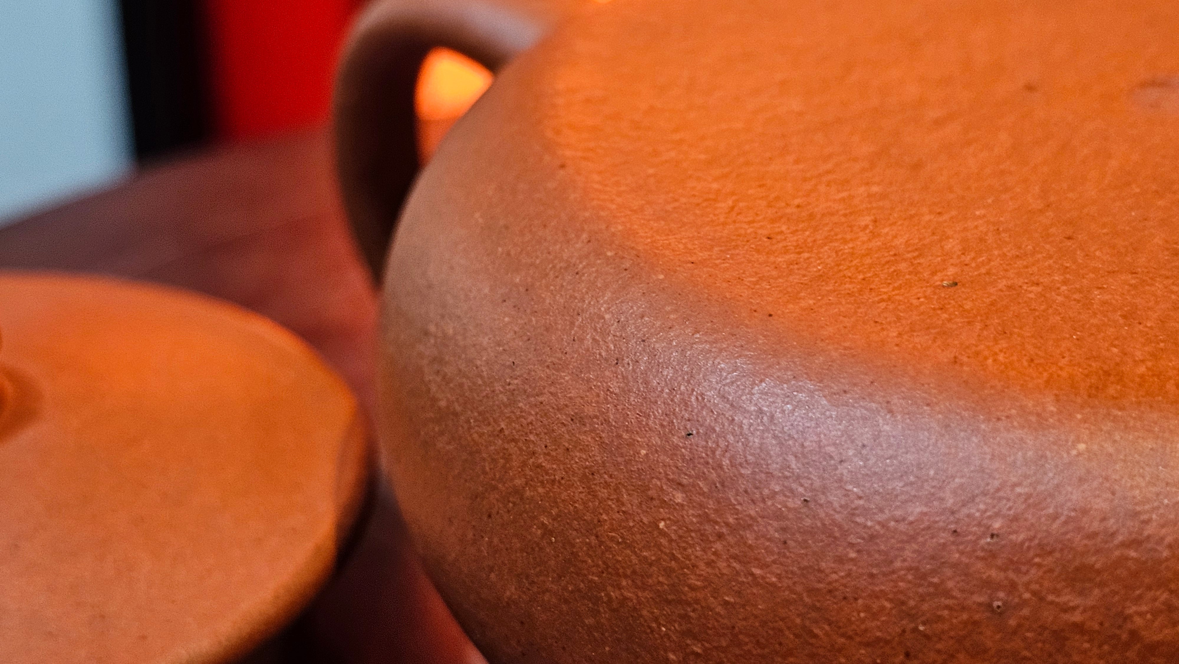 Han Jiang 寒江, 202.3ml, rare Zhu Sha 朱砂 (highest granularity form of ZhuNi), by Craftsman Gu Xiao Ming 顾小明 ~!Congratulations to Ms J.C., 1109hrs 12th August 2025, Los Angeles, CA!