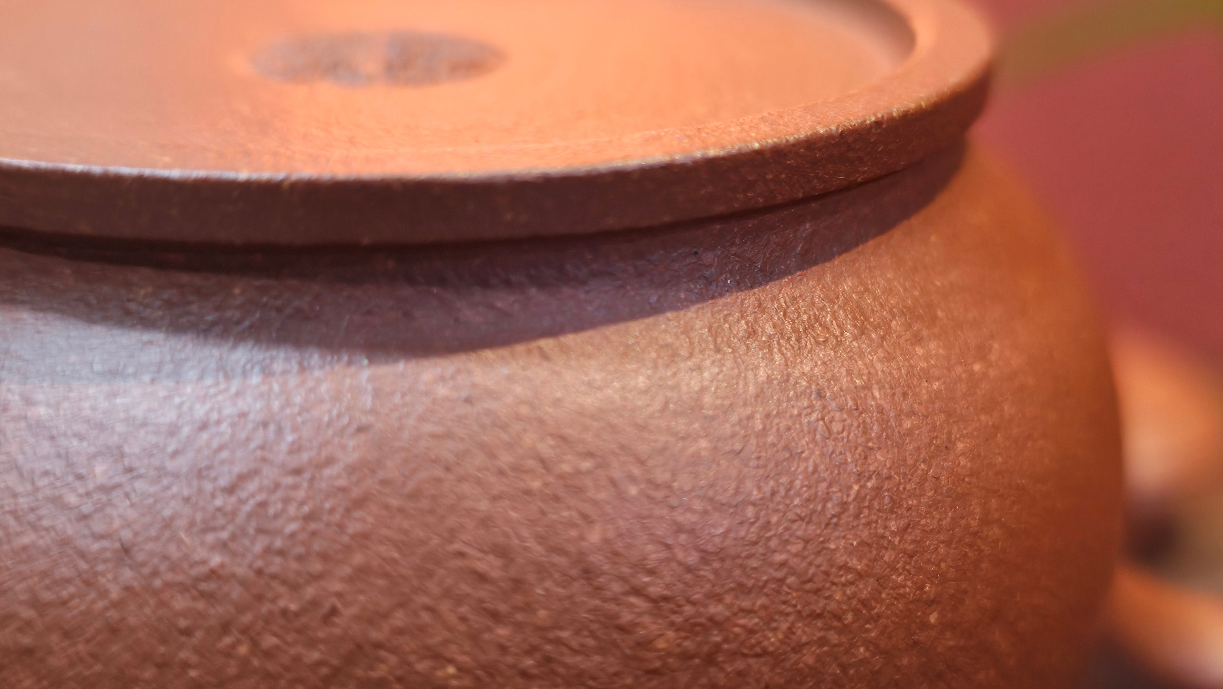 Song Jin Hu《颂金壶》, 151.5ml, Hong Jiang Po Ni 红降坡泥, by Craftsman Chen Gui Zhi 陈桂枝。(Red JiangPoNi rarer than Yellow JiangPoNi, XiaoMeiYao & ZhaoZhuang ZhuNi) ~ Congratulations to!Tea Sommr A.M., 1238hrs 16th August 2025, Padua, Italy🇮🇹!