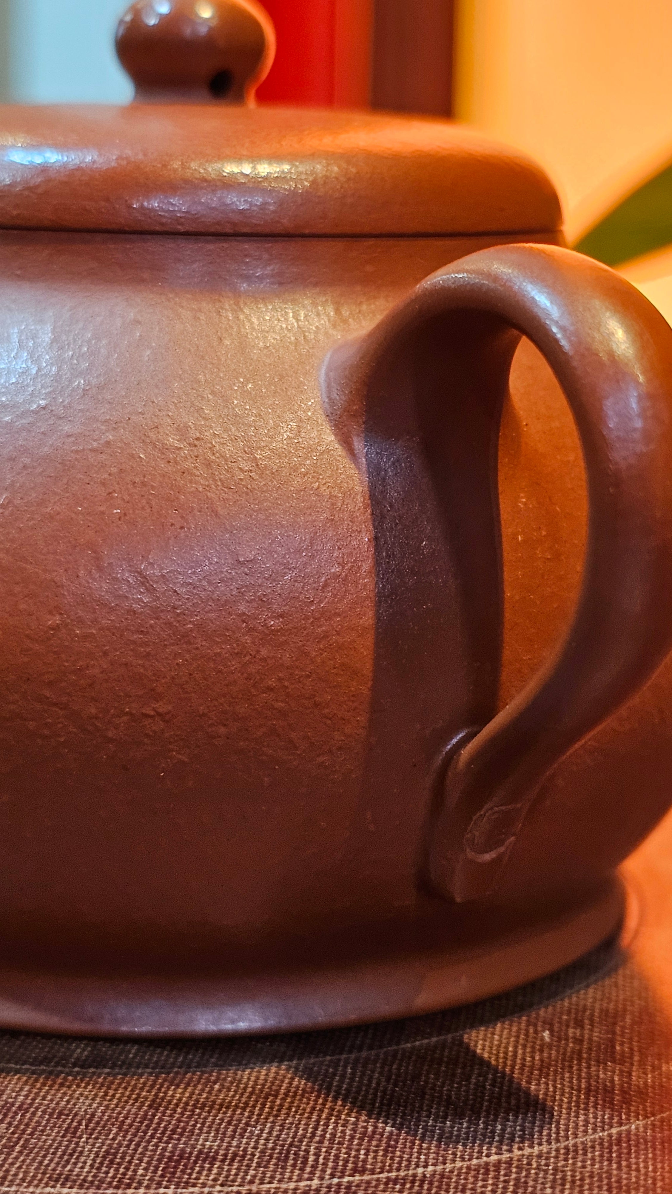 Yi Pin Hu, 252.3ml (largish), Xiao Mei Yao Zhu Ni 小煤窑朱泥,  by Craftsman Chen Yue Fei 陈跃飞 ~ Congratulations to!Mr J.G., 1059hrs 18th August 2025, Invergowrie, Australia🇦🇺!