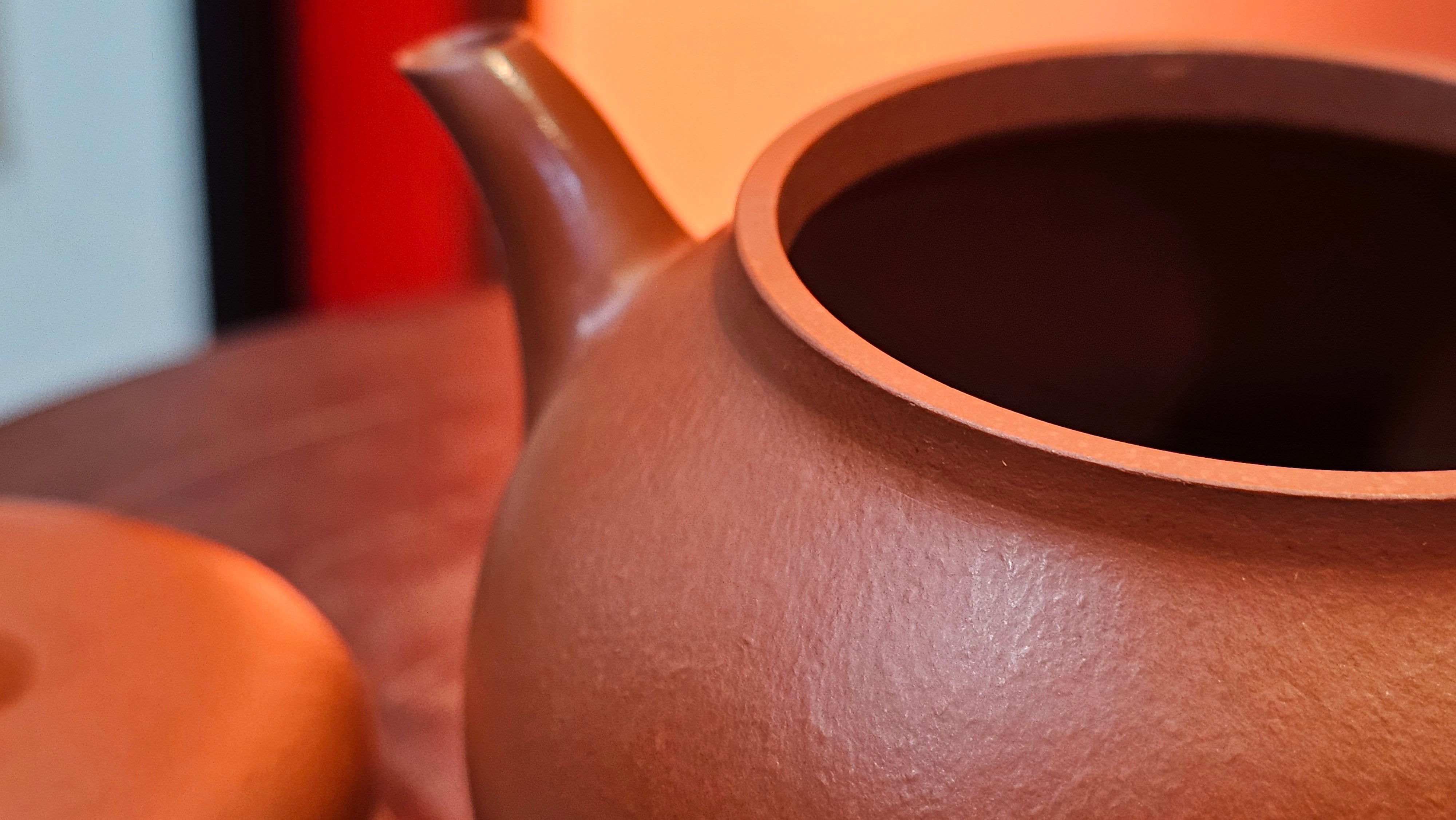 Yi Pin Hu, 252.3ml (largish), Xiao Mei Yao Zhu Ni 小煤窑朱泥,  by Craftsman Chen Yue Fei 陈跃飞 ~ Congratulations to!Mr J.G., 1059hrs 18th August 2025, Invergowrie, Australia🇦🇺!