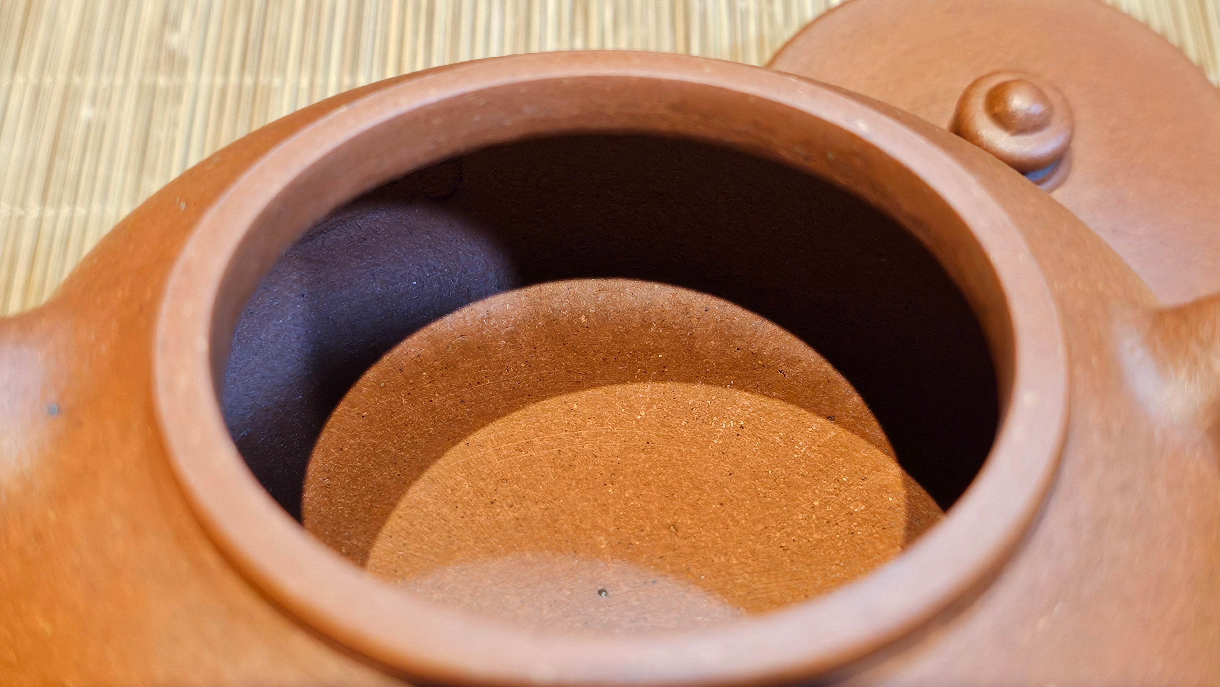 Han Jiang 寒江, 202.3ml, rare Zhu Sha 朱砂 (highest granularity form of ZhuNi), by Craftsman Gu Xiao Ming 顾小明 ~!Congratulations to Ms J.C., 1109hrs 12th August 2025, Los Angeles, CA!