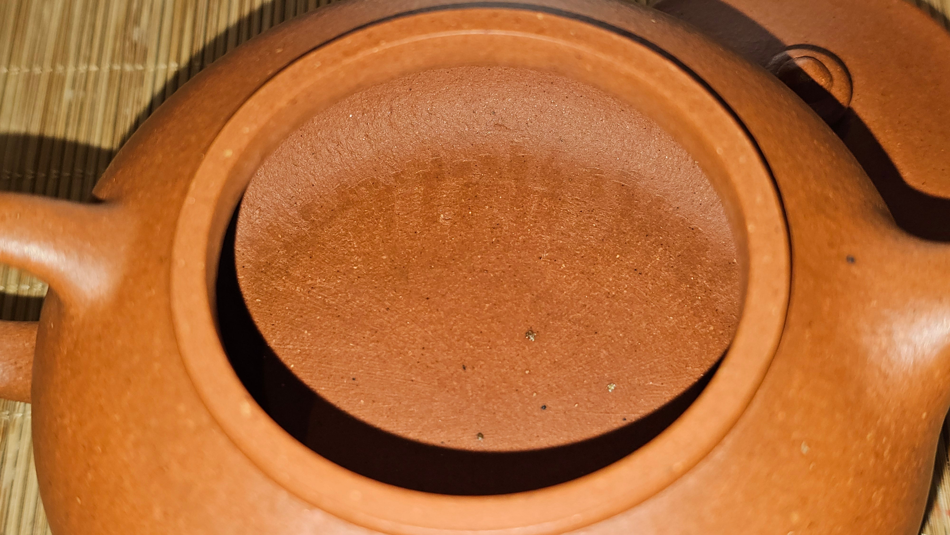 Han Jiang 寒江, 202.3ml, rare Zhu Sha 朱砂 (highest granularity form of ZhuNi), by Craftsman Gu Xiao Ming 顾小明 ~!Congratulations to Ms J.C., 1109hrs 12th August 2025, Los Angeles, CA!