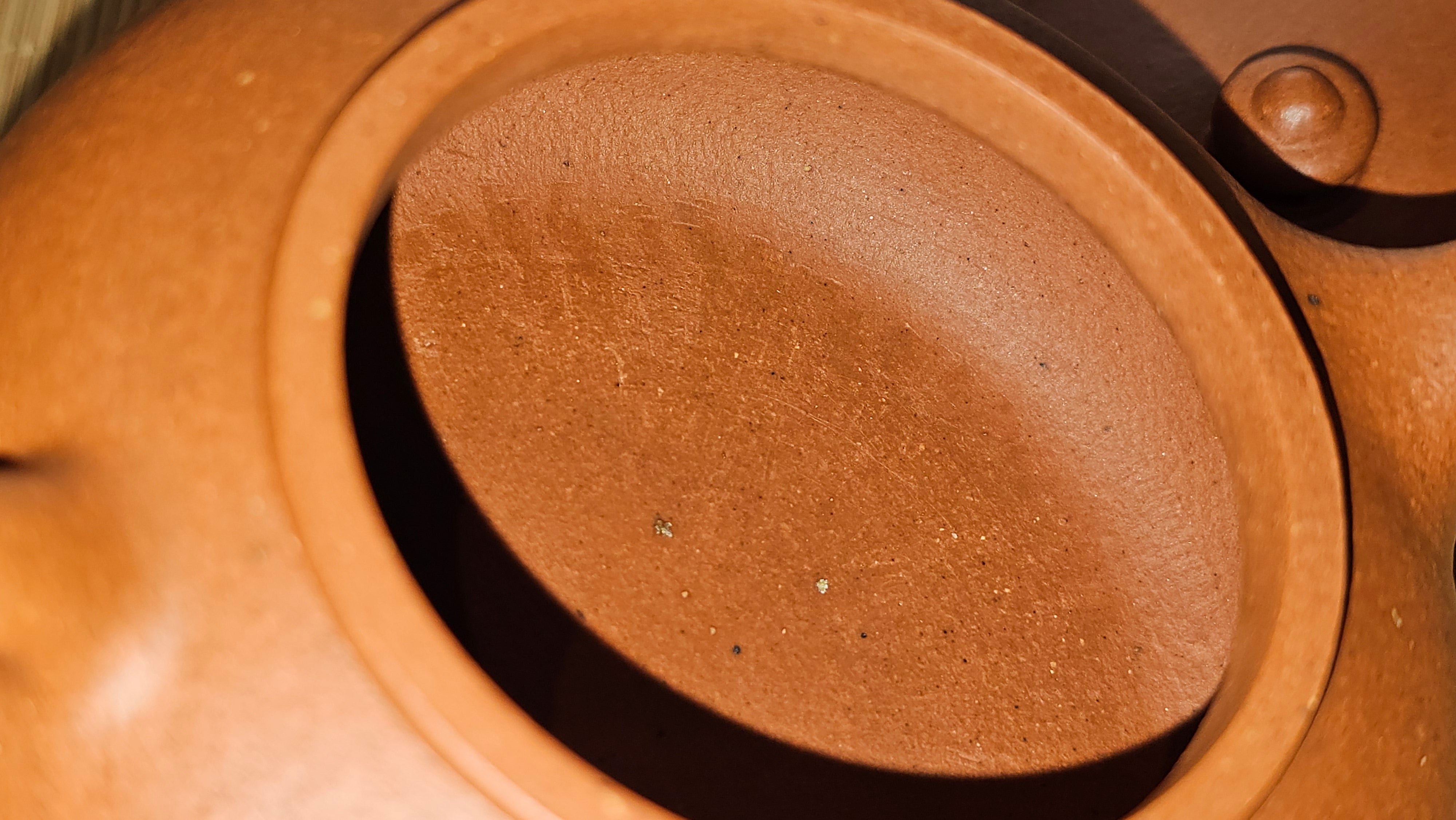 Han Jiang 寒江, 202.3ml, rare Zhu Sha 朱砂 (highest granularity form of ZhuNi), by Craftsman Gu Xiao Ming 顾小明 ~!Congratulations to Ms J.C., 1109hrs 12th August 2025, Los Angeles, CA!