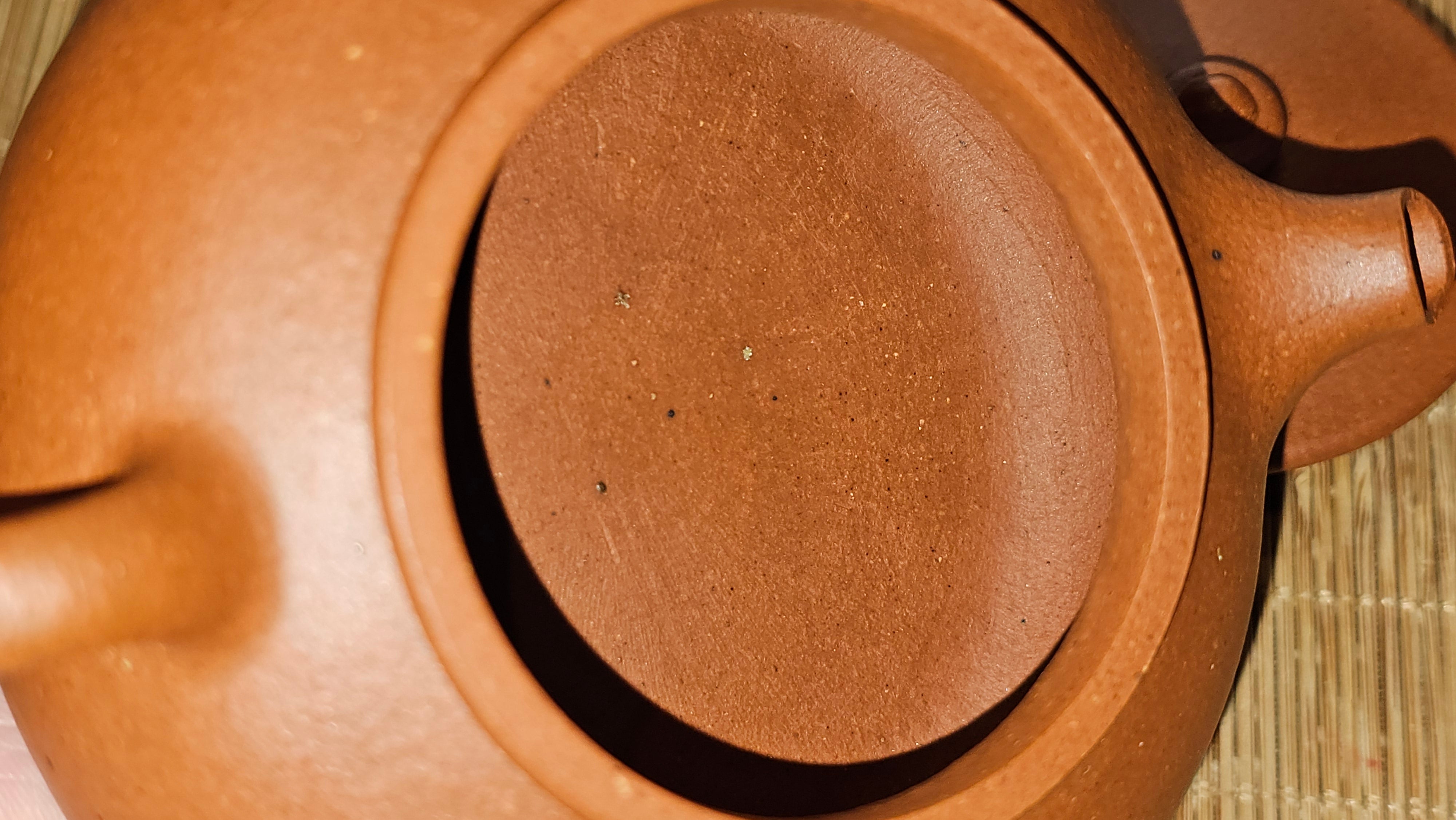 Han Jiang 寒江, 202.3ml, rare Zhu Sha 朱砂 (highest granularity form of ZhuNi), by Craftsman Gu Xiao Ming 顾小明 ~!Congratulations to Ms J.C., 1109hrs 12th August 2025, Los Angeles, CA!