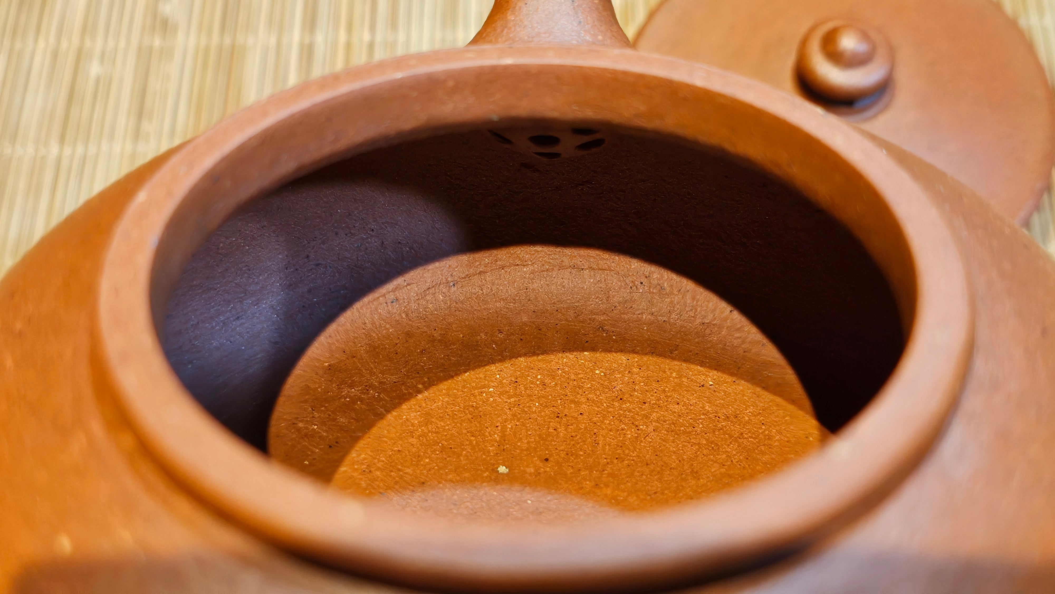 Han Jiang 寒江, 202.3ml, rare Zhu Sha 朱砂 (highest granularity form of ZhuNi), by Craftsman Gu Xiao Ming 顾小明 ~!Congratulations to Ms J.C., 1109hrs 12th August 2025, Los Angeles, CA!