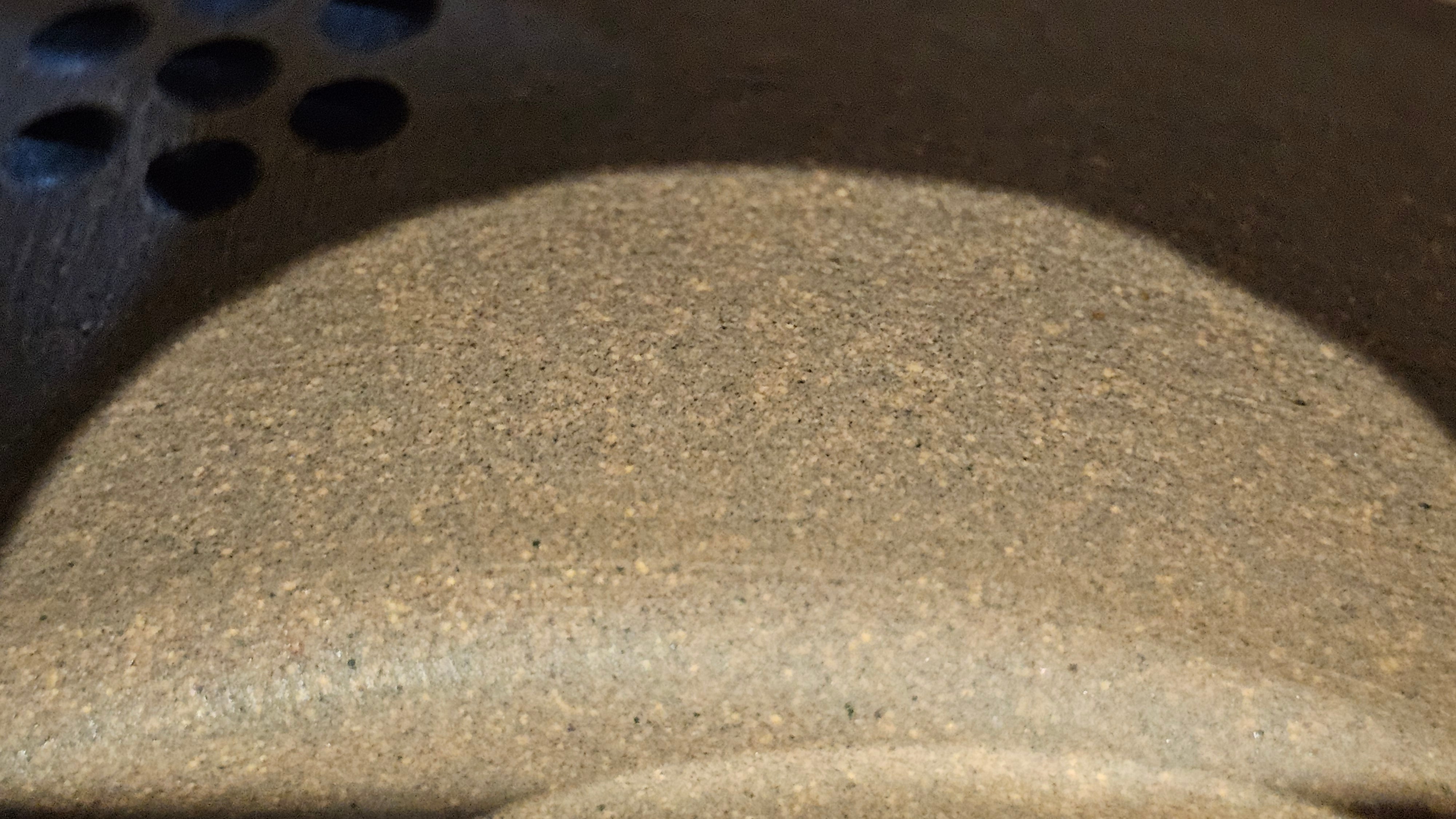 Ban Yue Hu《半月壶》~ "Half Moon Pot", 141.8ml, Qing Hui Duan 青灰段泥, by our Craftsman Zhang Huan 张欢, "Qing Gong Tu" 清供图 Engraving by Craftsman Nan Shan Lao Ren 南山老人 ~ Congratulations to!Mr T.A.! 2112hrs 12th August 2025, Samorin! Slovakia🇸🇰.