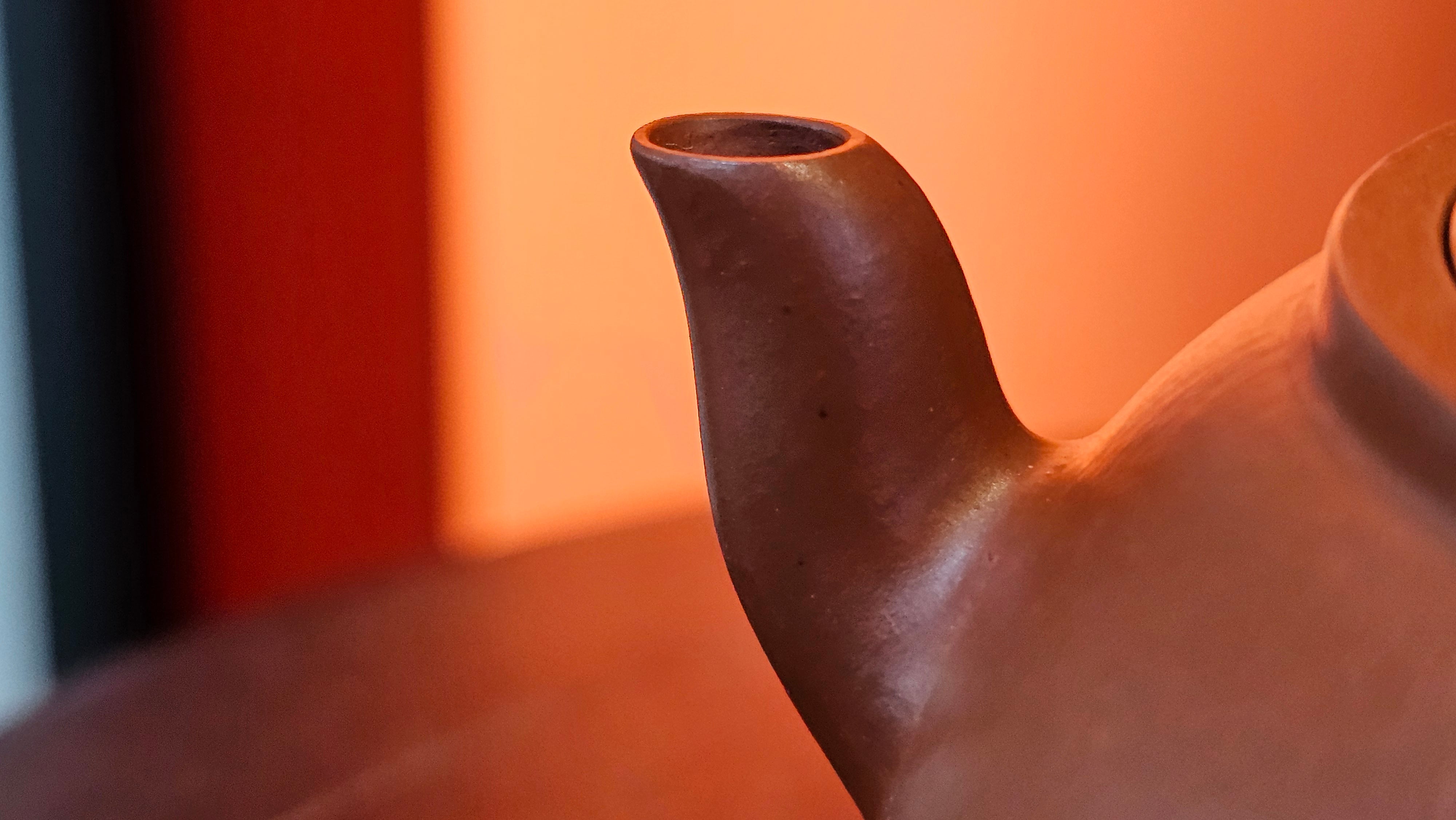 Guan Bo 观博, 97.3ml, Xiao Mei Yao Zhu Ni 小煤窑朱泥 by our Collaborative Craftsman Zhai Yi Yao 翟一耀 ~ Congratulations to Mr D.! 1106hrs 13th August 2025! Baldwin Park! CA.