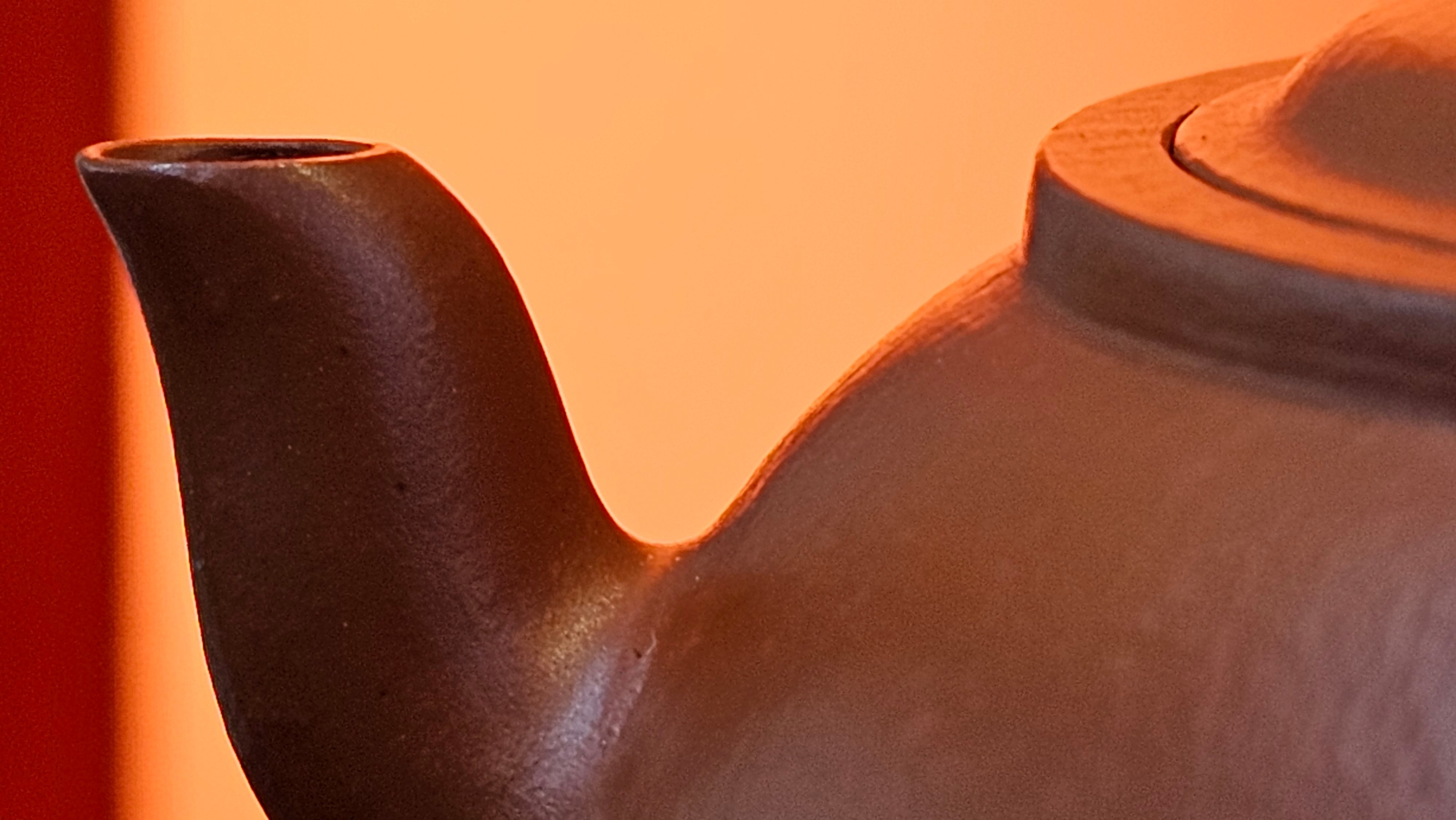 Guan Bo 观博, 97.3ml, Xiao Mei Yao Zhu Ni 小煤窑朱泥 by our Collaborative Craftsman Zhai Yi Yao 翟一耀 ~ Congratulations to Mr D.! 1106hrs 13th August 2025! Baldwin Park! CA.