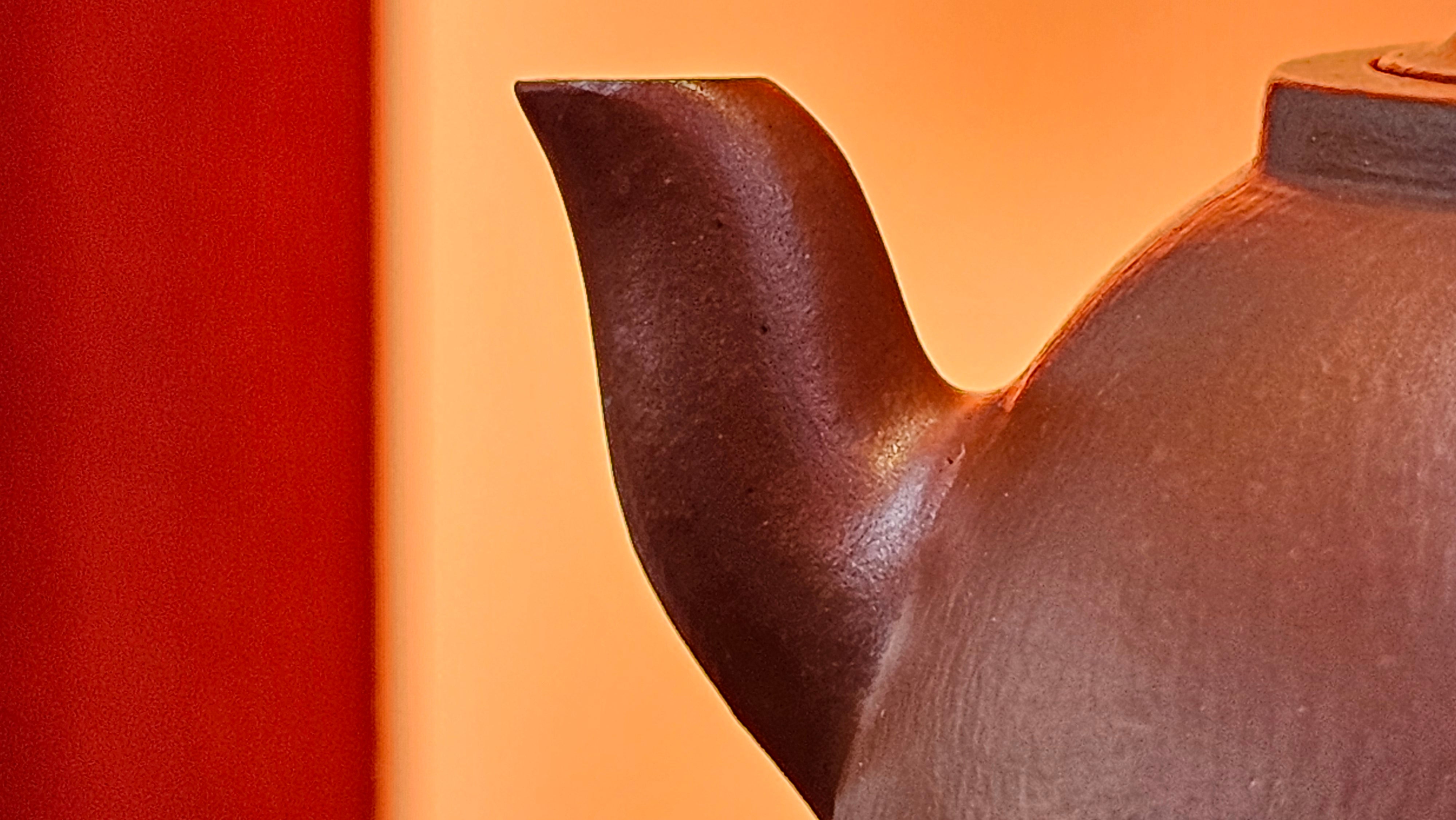 Guan Bo 观博, 97.3ml, Xiao Mei Yao Zhu Ni 小煤窑朱泥 by our Collaborative Craftsman Zhai Yi Yao 翟一耀 ~ Congratulations to Mr D.! 1106hrs 13th August 2025! Baldwin Park! CA.