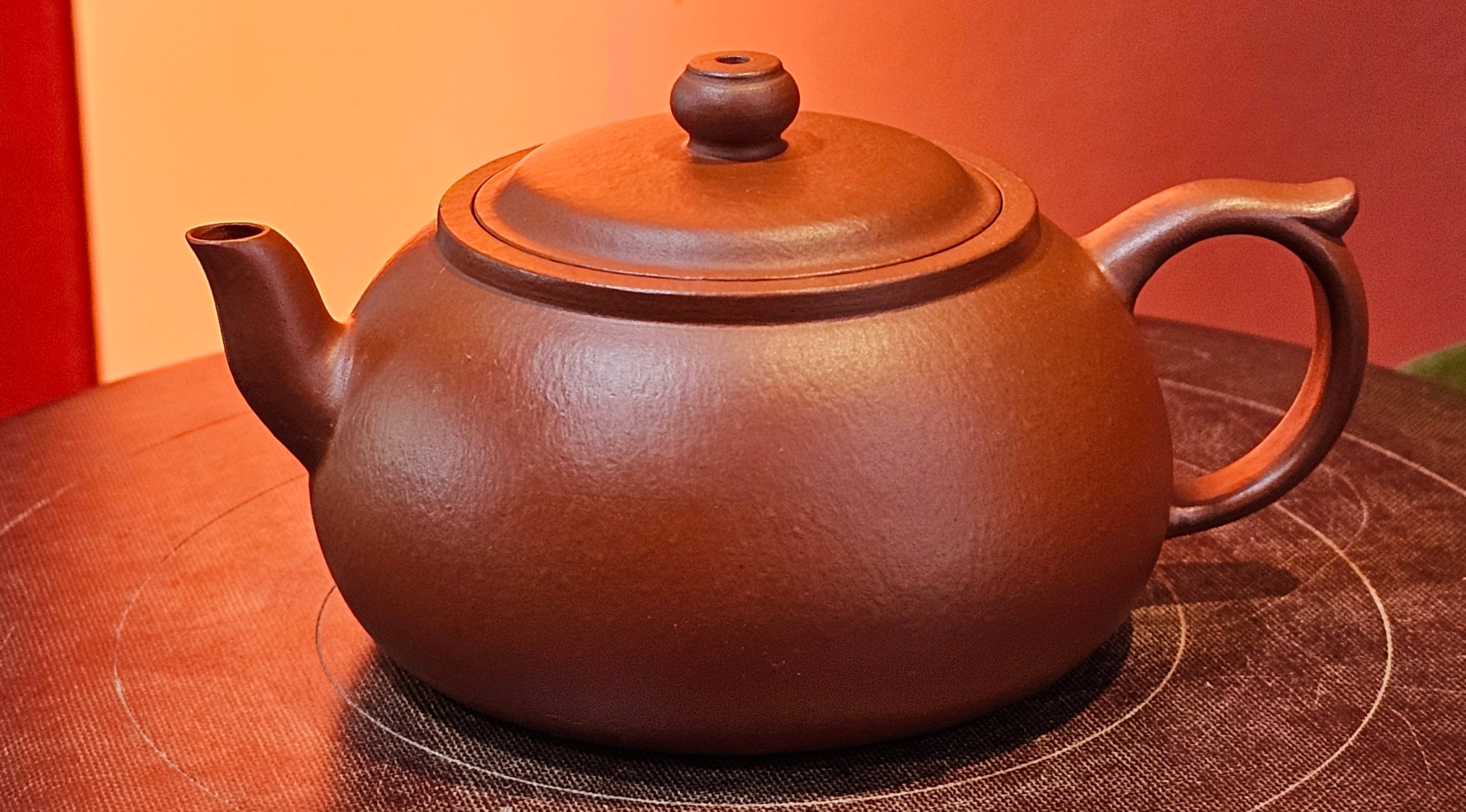 Guan Bo 观博, 97.3ml, Xiao Mei Yao Zhu Ni 小煤窑朱泥 by our Collaborative Craftsman Zhai Yi Yao 翟一耀 ~ Congratulations to Mr D.! 1106hrs 13th August 2025! Baldwin Park! CA.