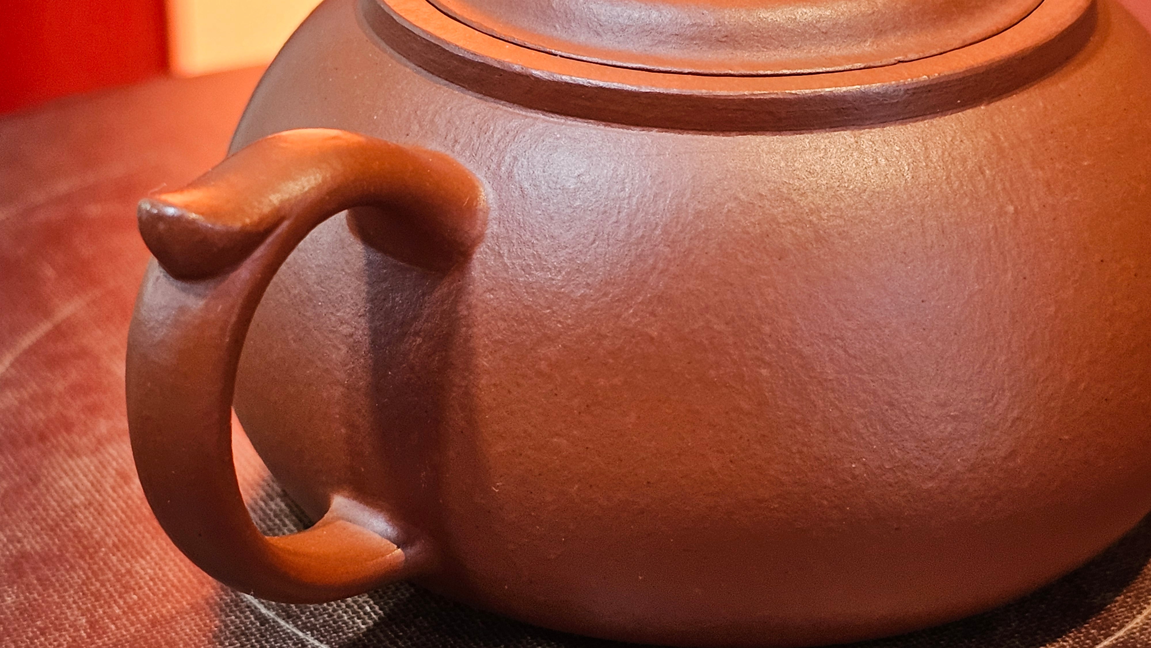 Guan Bo 观博, 97.3ml, Xiao Mei Yao Zhu Ni 小煤窑朱泥 by our Collaborative Craftsman Zhai Yi Yao 翟一耀 ~ Congratulations to Mr D.! 1106hrs 13th August 2025! Baldwin Park! CA.