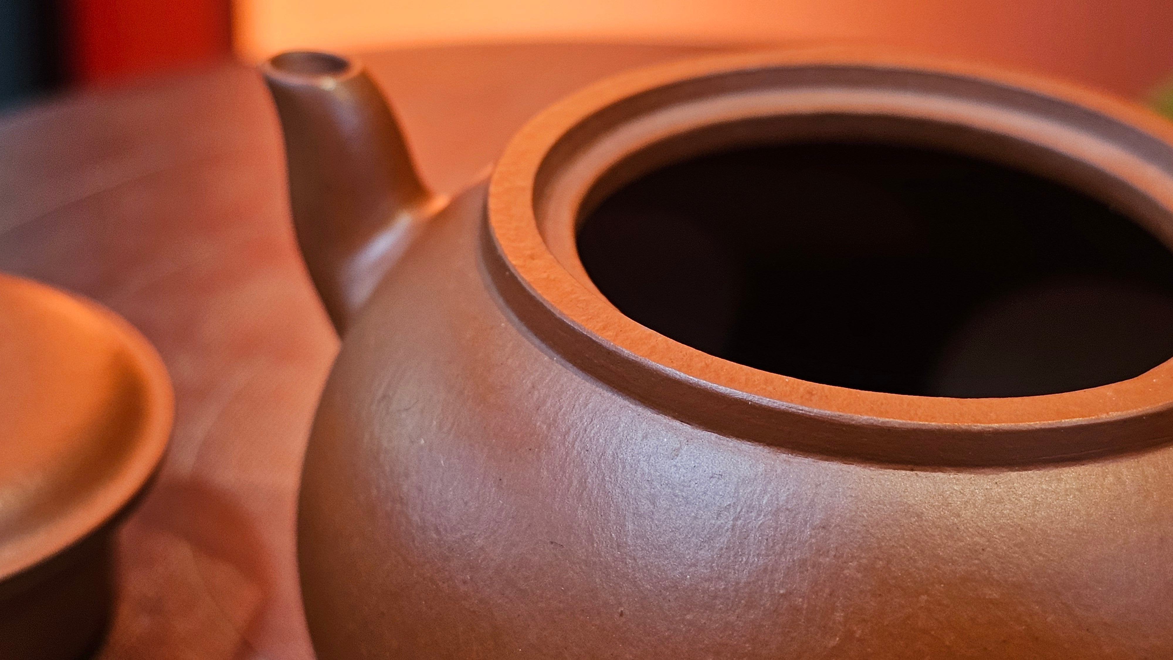 Guan Bo 观博, 97.3ml, Xiao Mei Yao Zhu Ni 小煤窑朱泥 by our Collaborative Craftsman Zhai Yi Yao 翟一耀 ~ Congratulations to Mr D.! 1106hrs 13th August 2025! Baldwin Park! CA.