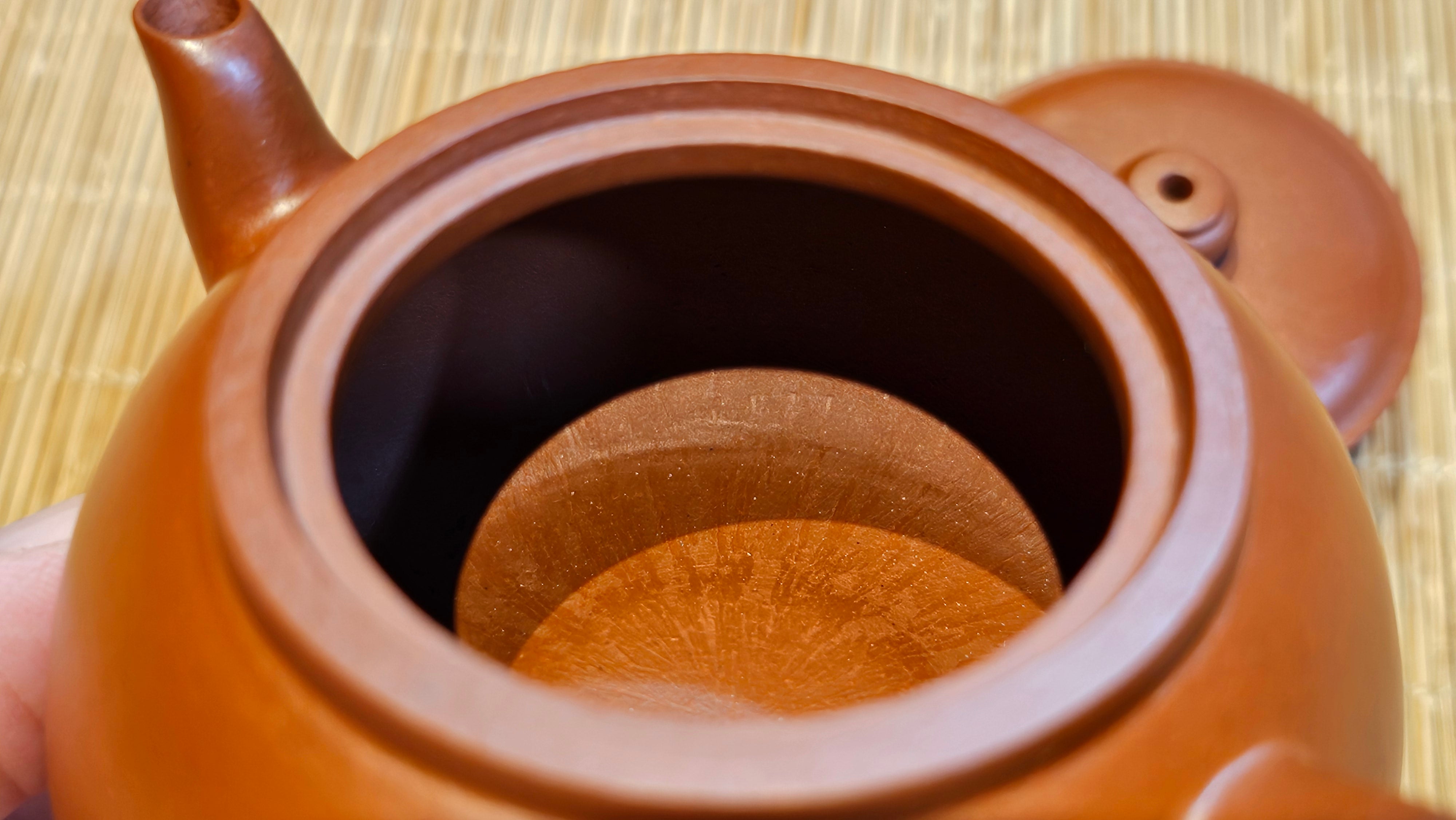 Guan Bo 观博, 97.3ml, Xiao Mei Yao Zhu Ni 小煤窑朱泥 by our Collaborative Craftsman Zhai Yi Yao 翟一耀 ~ Congratulations to Mr D.! 1106hrs 13th August 2025! Baldwin Park! CA.