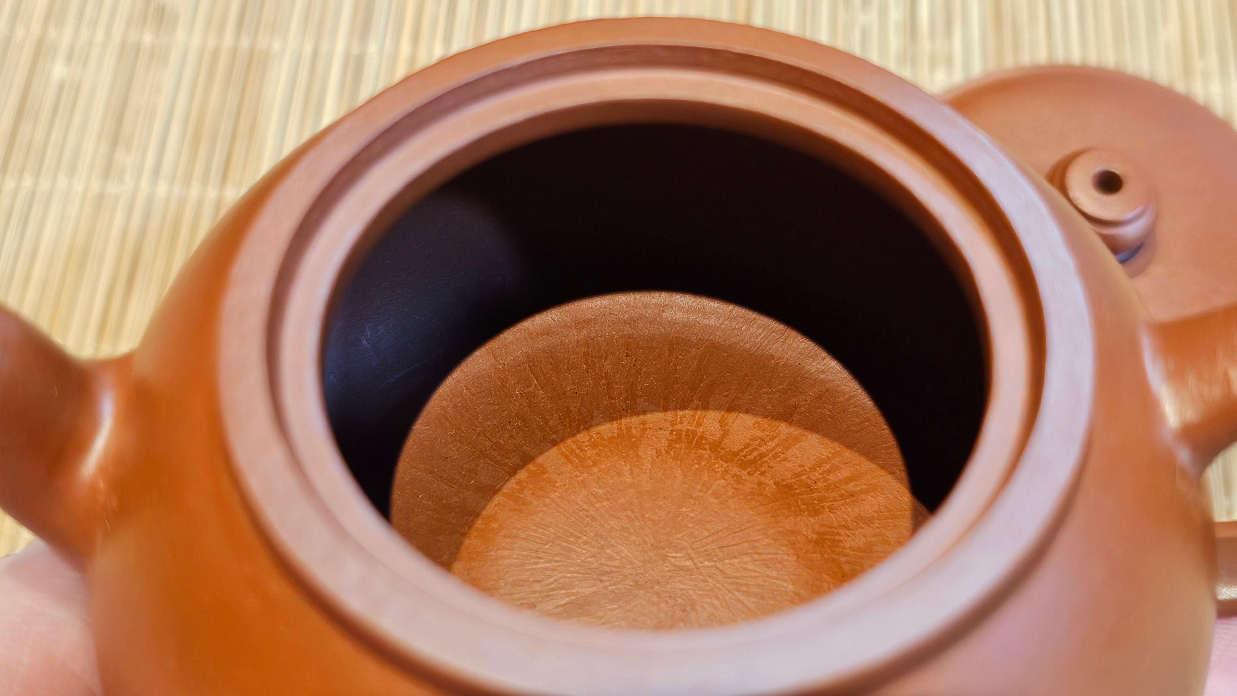 Guan Bo 观博, 97.3ml, Xiao Mei Yao Zhu Ni 小煤窑朱泥 by our Collaborative Craftsman Zhai Yi Yao 翟一耀 ~ Congratulations to Mr D.! 1106hrs 13th August 2025! Baldwin Park! CA.