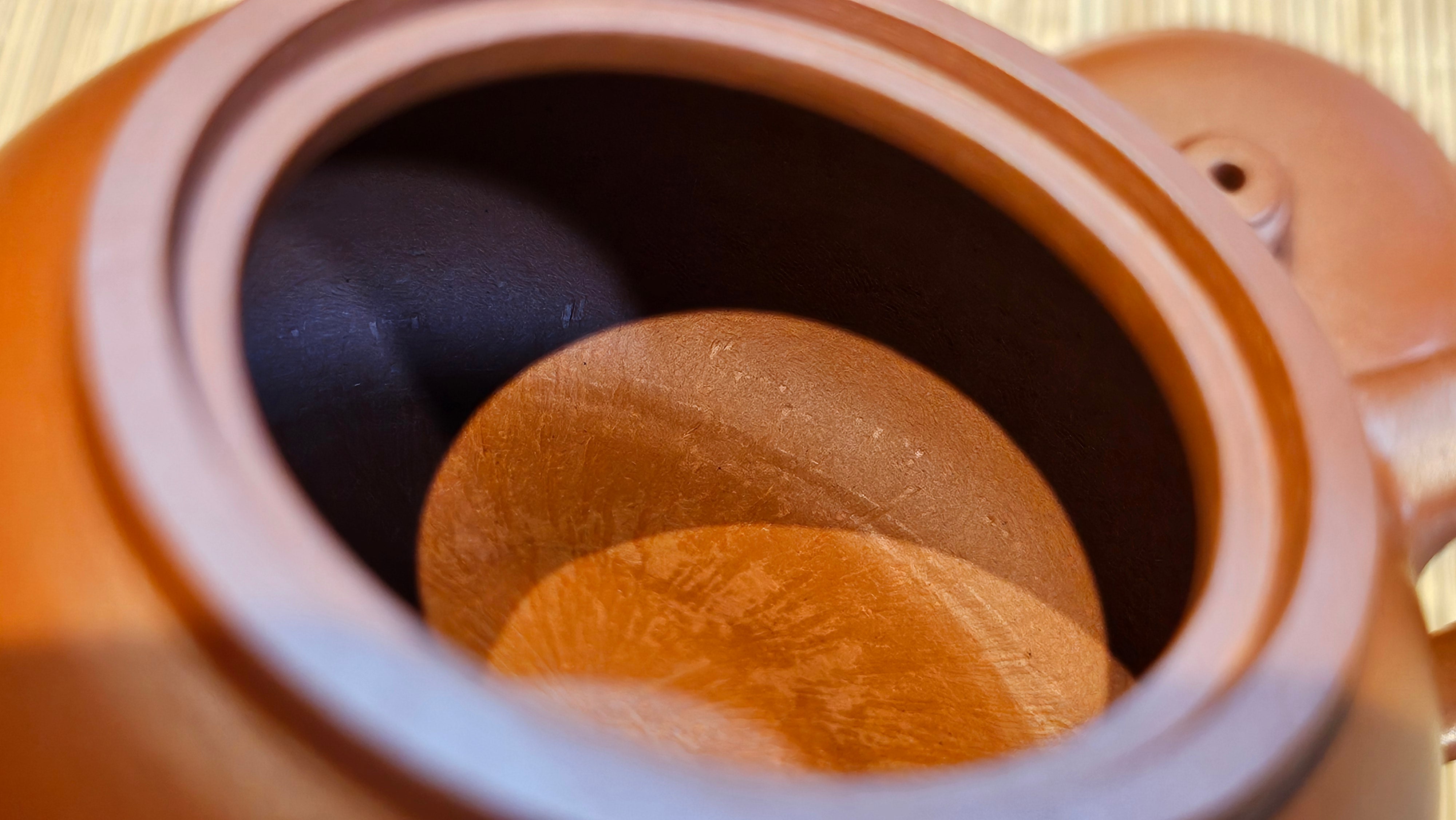 Guan Bo 观博, 97.3ml, Xiao Mei Yao Zhu Ni 小煤窑朱泥 by our Collaborative Craftsman Zhai Yi Yao 翟一耀 ~ Congratulations to Mr D.! 1106hrs 13th August 2025! Baldwin Park! CA.