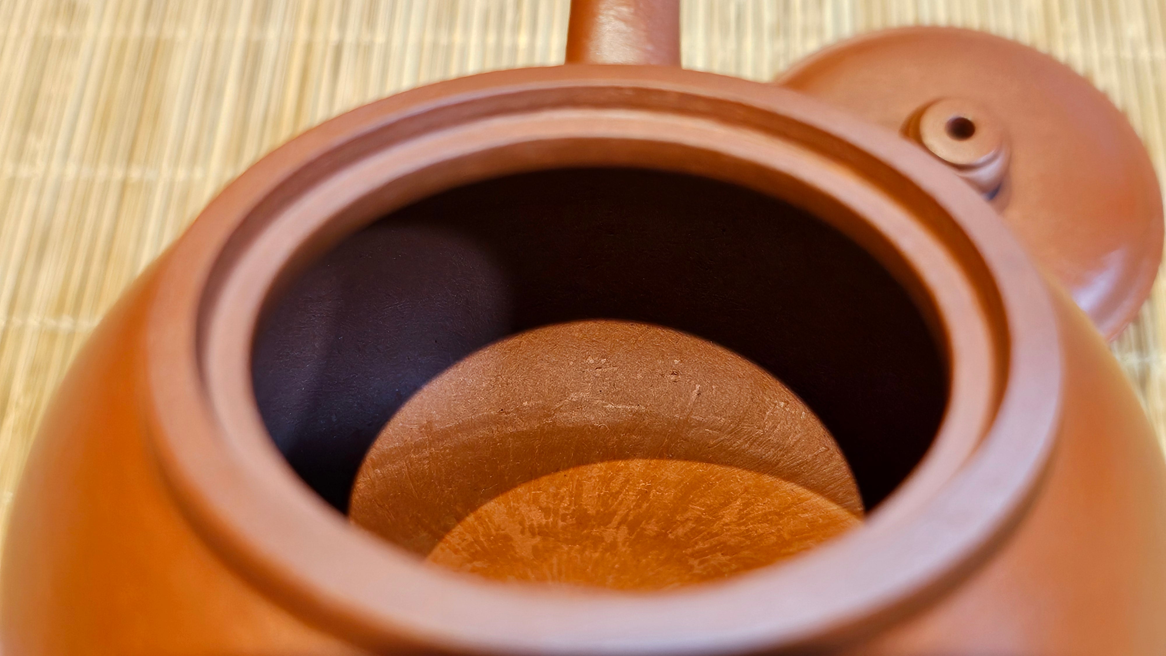 Guan Bo 观博, 97.3ml, Xiao Mei Yao Zhu Ni 小煤窑朱泥 by our Collaborative Craftsman Zhai Yi Yao 翟一耀 ~ Congratulations to Mr D.! 1106hrs 13th August 2025! Baldwin Park! CA.