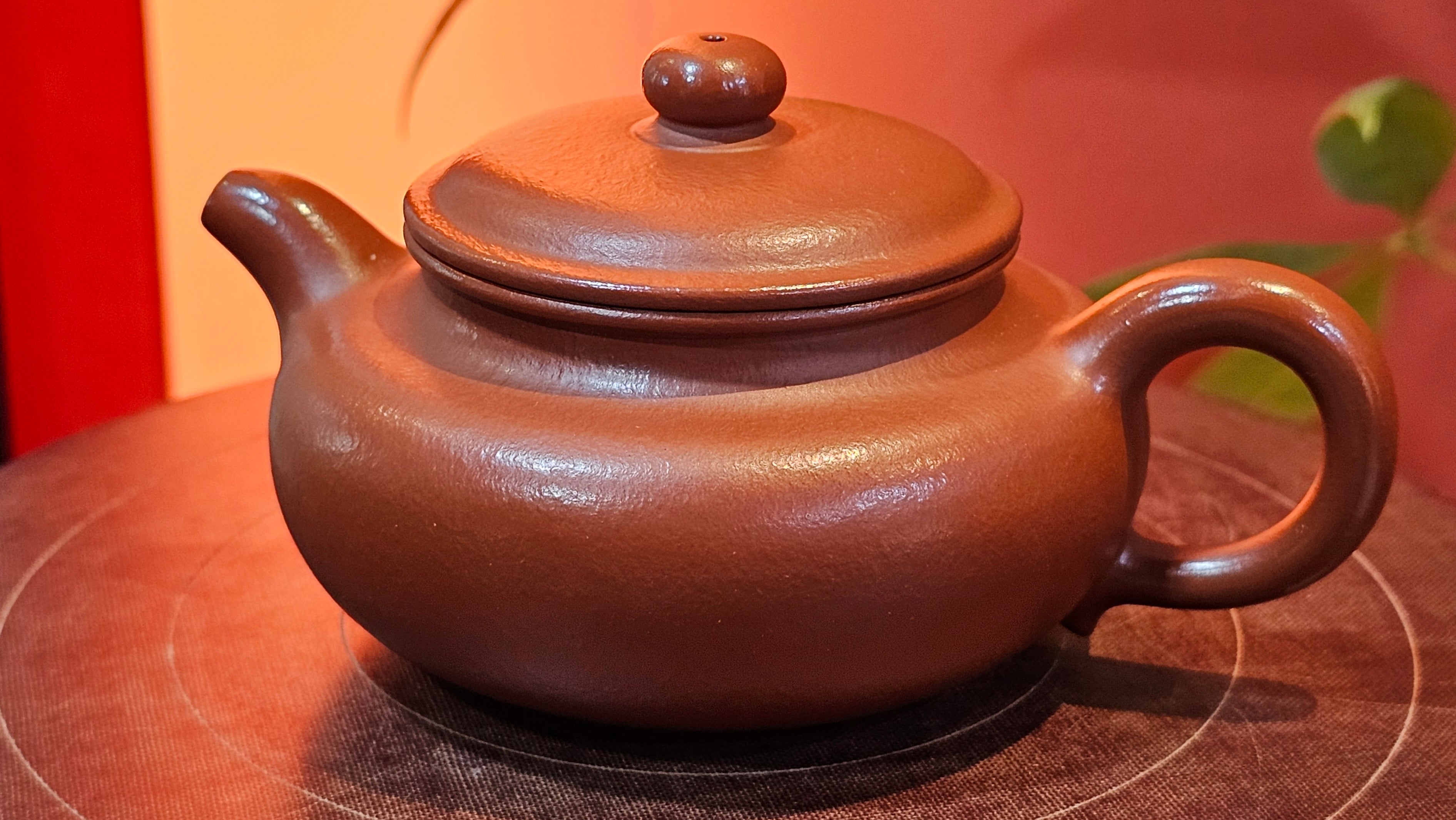 Fang Gu 仿古, 157.1ml, Xiao Mei Yao Zhu Ni 小煤窑朱泥, by Craftsman Shi Yun 石芸 ~ Congratulations to Mr D.D.! 1621hrs 15th August 2025! Jersey City, NJ!