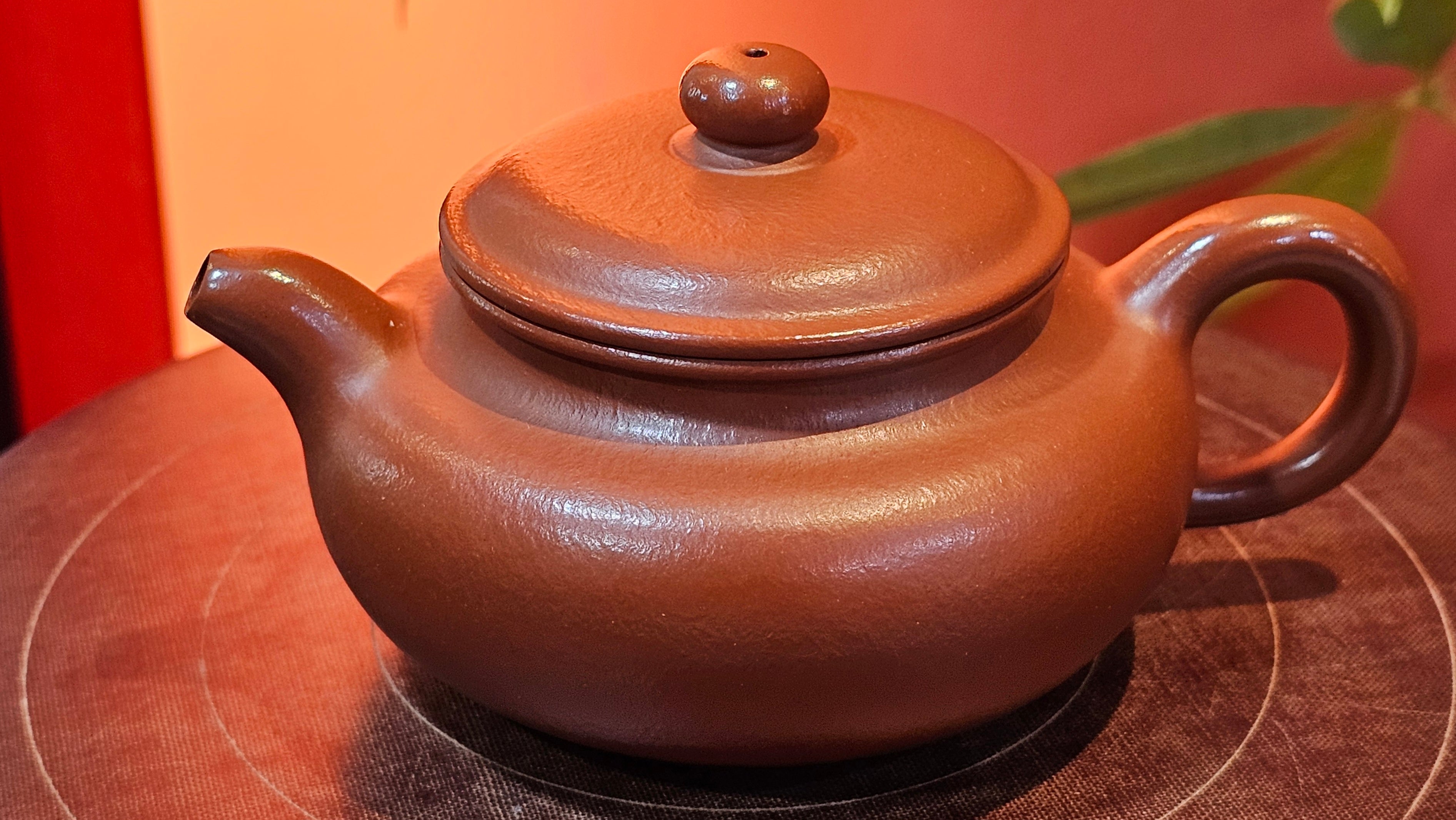 Fang Gu 仿古, 157.1ml, Xiao Mei Yao Zhu Ni 小煤窑朱泥, by Craftsman Shi Yun 石芸 ~ Congratulations to Mr D.D.! 1621hrs 15th August 2025! Jersey City, NJ!