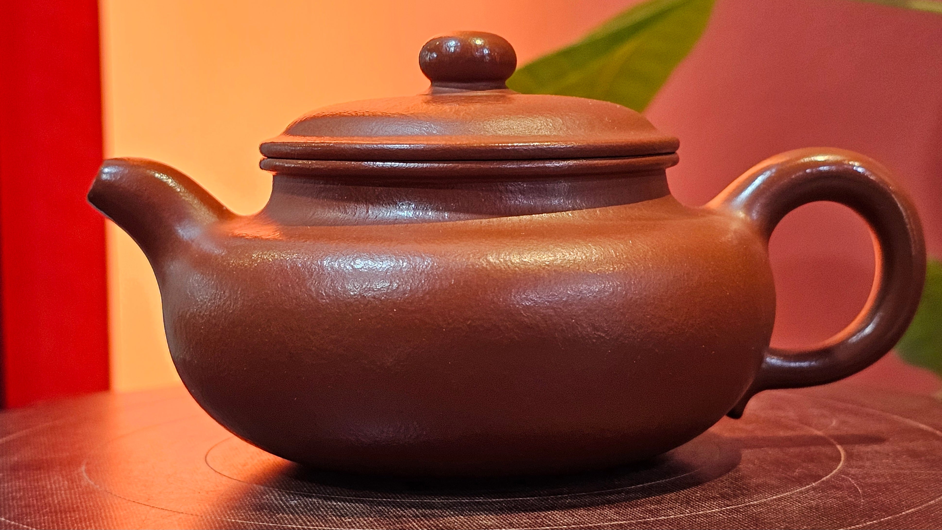 Fang Gu 仿古, 157.1ml, Xiao Mei Yao Zhu Ni 小煤窑朱泥, by Craftsman Shi Yun 石芸 ~ Congratulations to Mr D.D.! 1621hrs 15th August 2025! Jersey City, NJ!