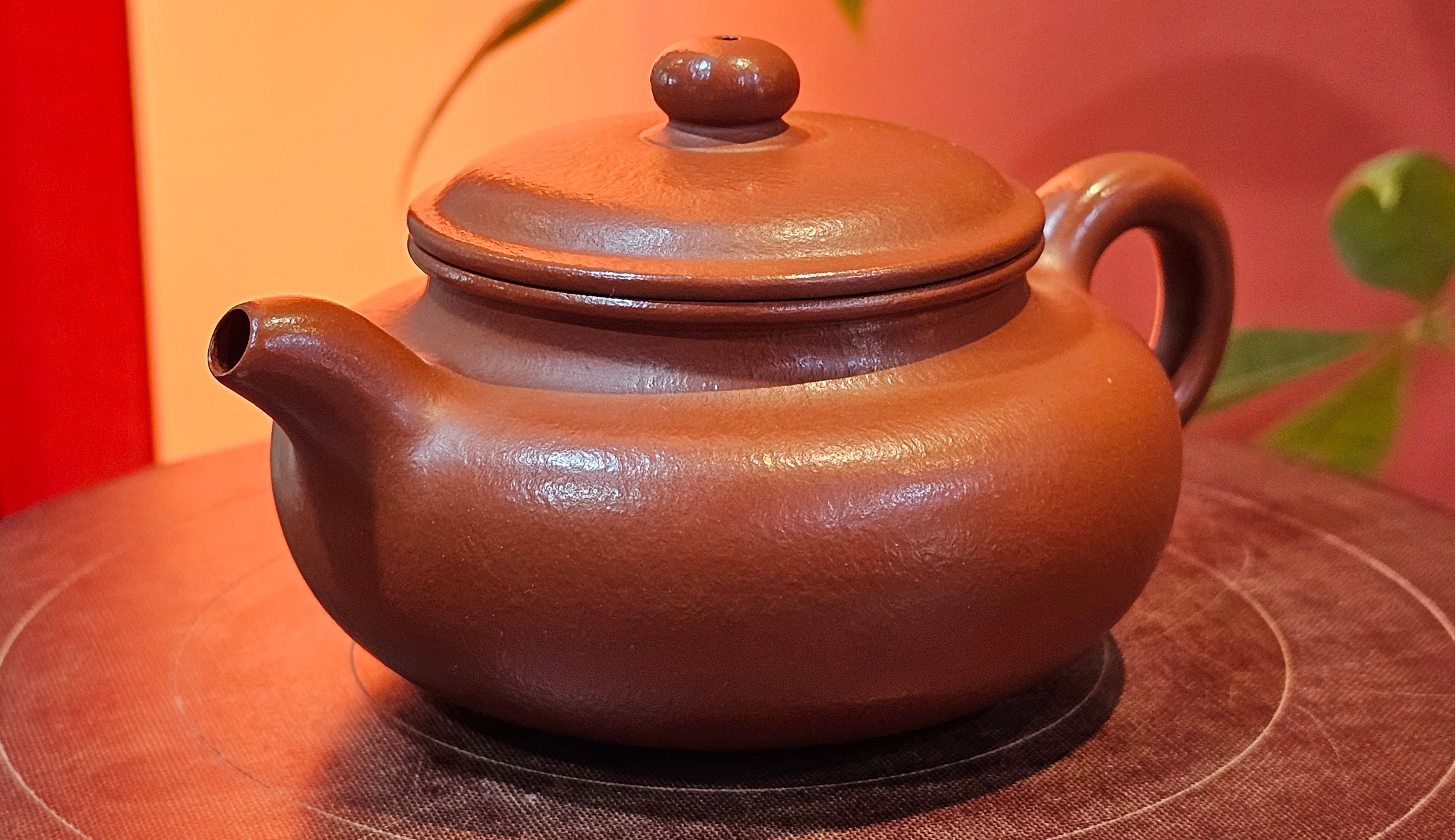 Fang Gu 仿古, 157.1ml, Xiao Mei Yao Zhu Ni 小煤窑朱泥, by Craftsman Shi Yun 石芸 ~ Congratulations to Mr D.D.! 1621hrs 15th August 2025! Jersey City, NJ!