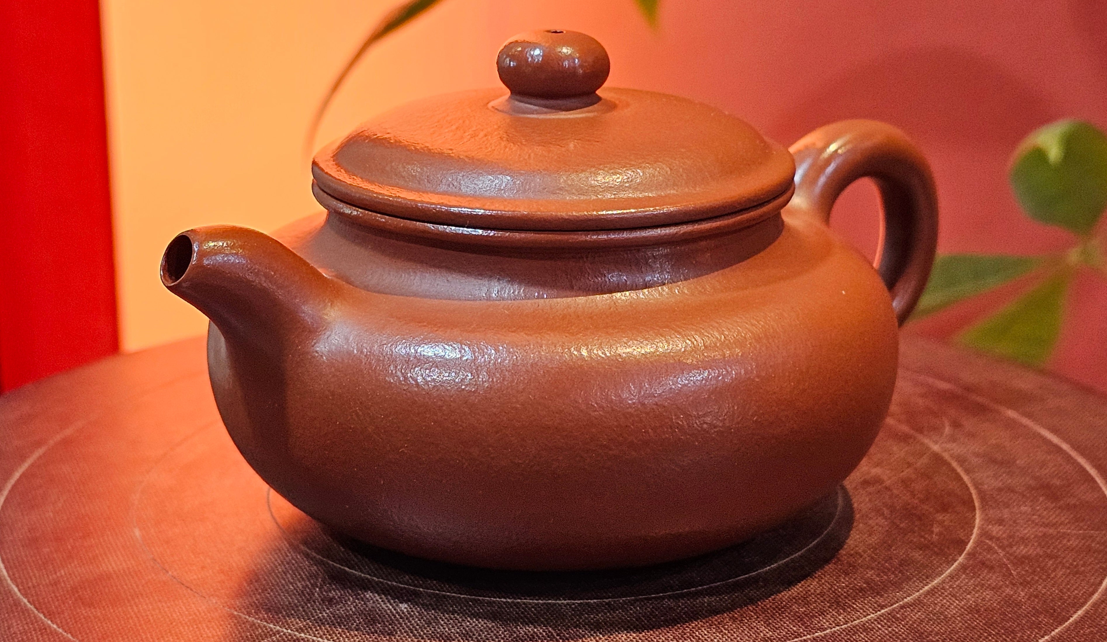 Fang Gu 仿古, 157.1ml, Xiao Mei Yao Zhu Ni 小煤窑朱泥, by Craftsman Shi Yun 石芸 ~ Congratulations to Mr D.D.! 1621hrs 15th August 2025! Jersey City, NJ!