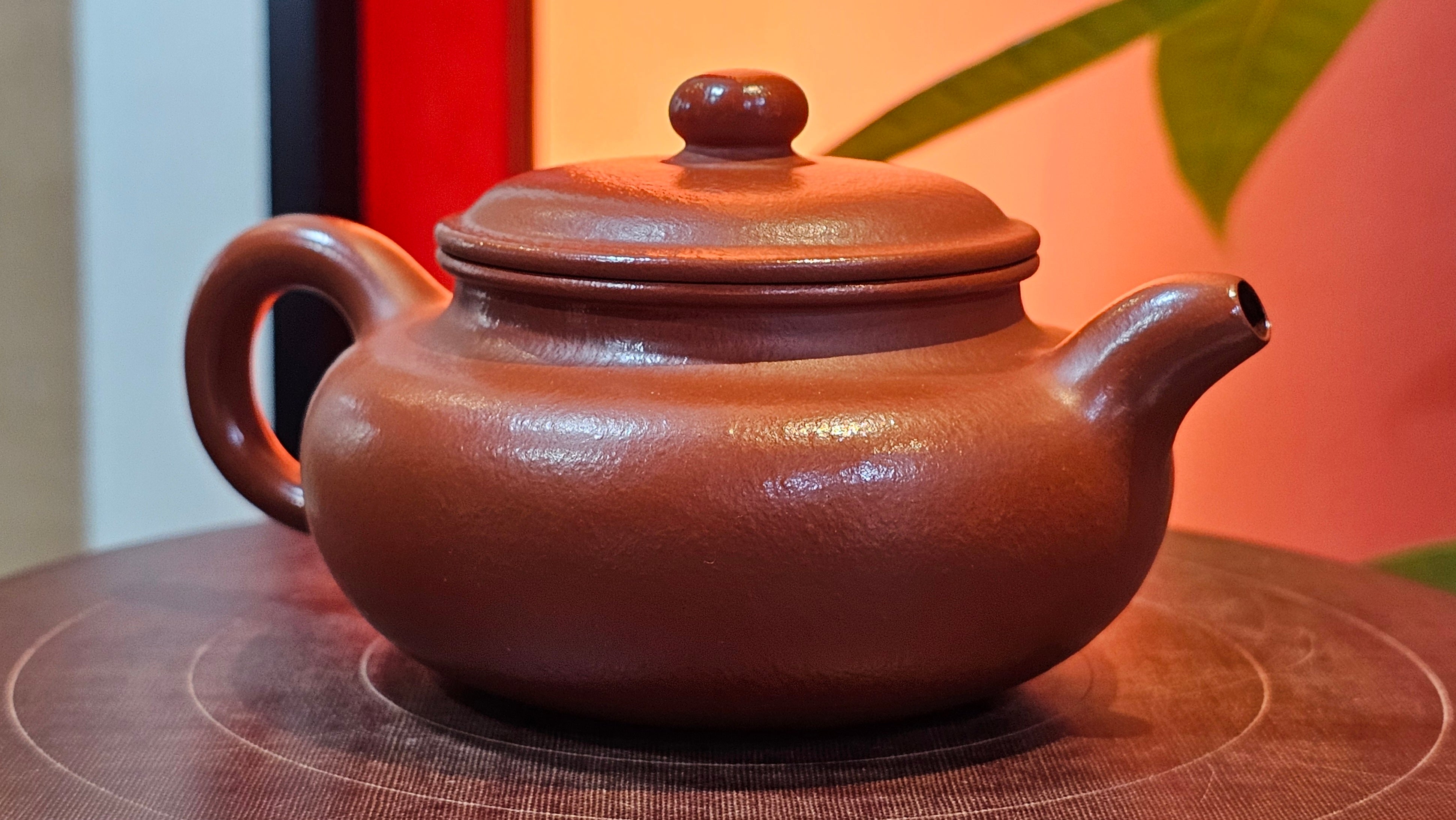 Fang Gu 仿古, 157.1ml, Xiao Mei Yao Zhu Ni 小煤窑朱泥, by Craftsman Shi Yun 石芸 ~ Congratulations to Mr D.D.! 1621hrs 15th August 2025! Jersey City, NJ!