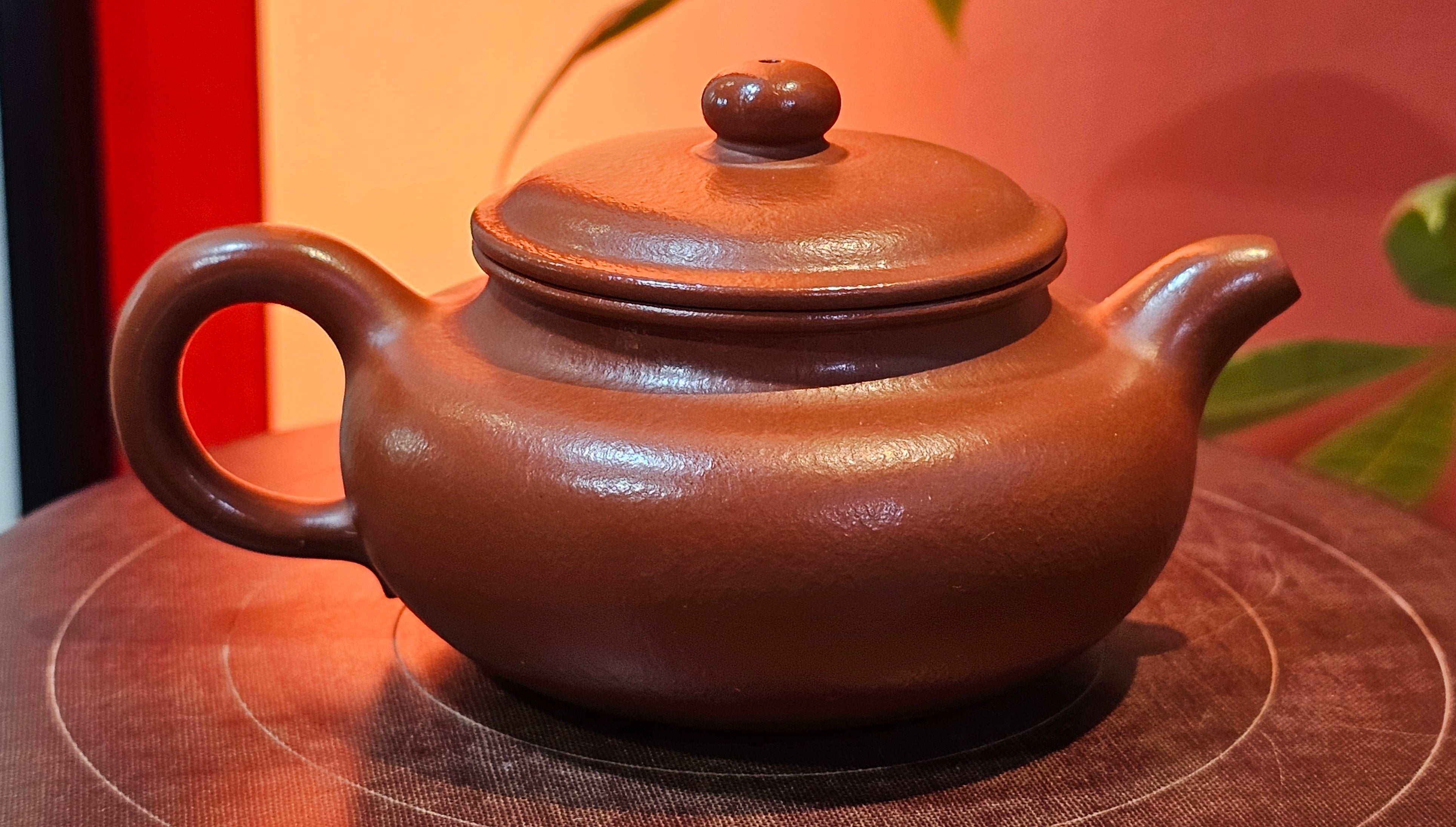 Fang Gu 仿古, 157.1ml, Xiao Mei Yao Zhu Ni 小煤窑朱泥, by Craftsman Shi Yun 石芸 ~ Congratulations to Mr D.D.! 1621hrs 15th August 2025! Jersey City, NJ!