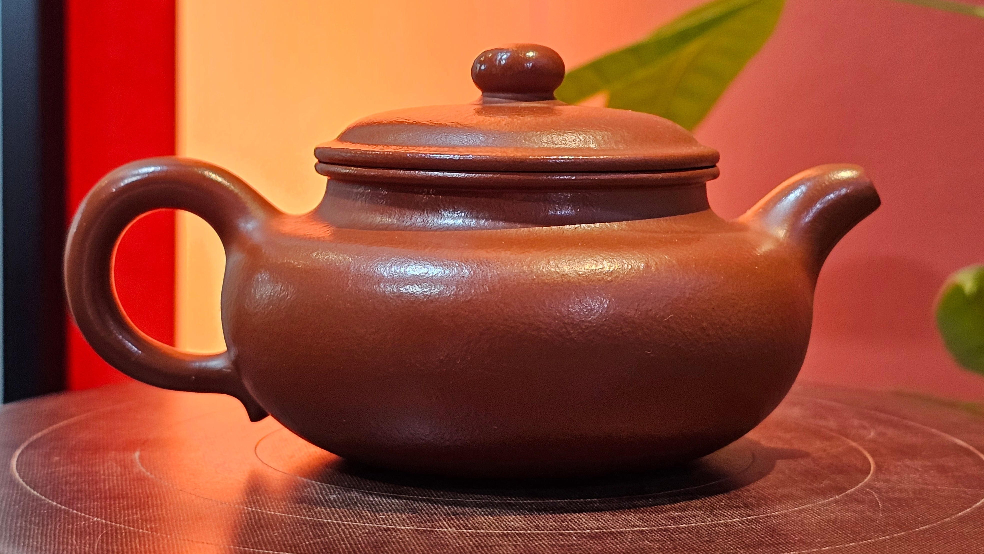 Fang Gu 仿古, 157.1ml, Xiao Mei Yao Zhu Ni 小煤窑朱泥, by Craftsman Shi Yun 石芸 ~ Congratulations to Mr D.D.! 1621hrs 15th August 2025! Jersey City, NJ!