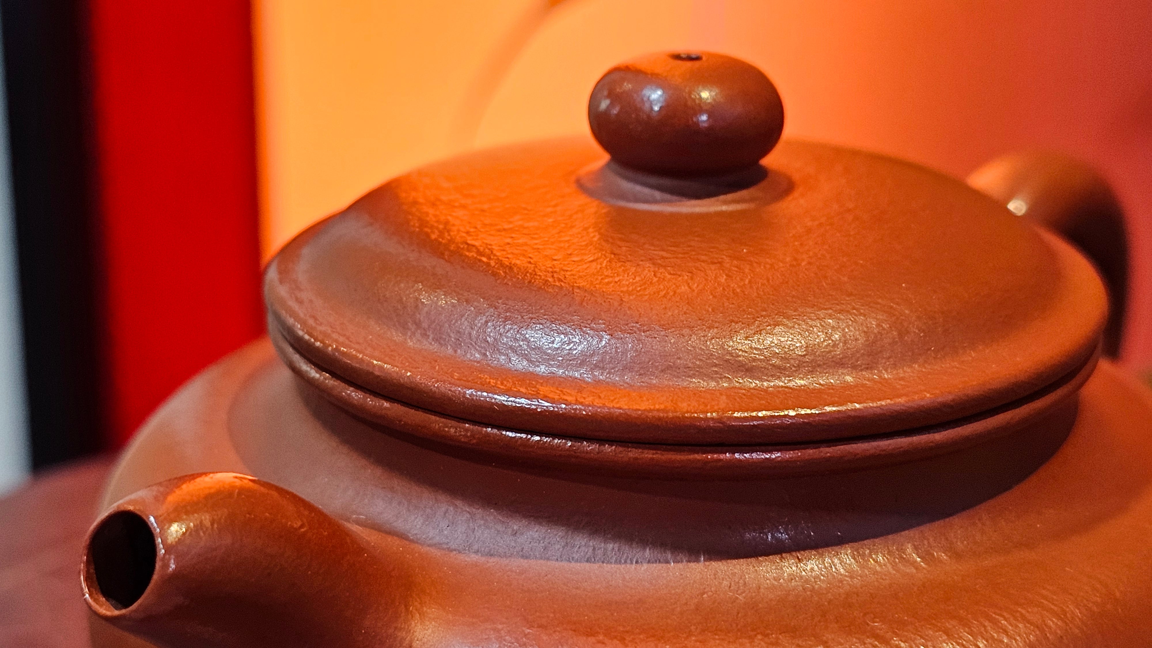 Fang Gu 仿古, 157.1ml, Xiao Mei Yao Zhu Ni 小煤窑朱泥, by Craftsman Shi Yun 石芸 ~ Congratulations to Mr D.D.! 1621hrs 15th August 2025! Jersey City, NJ!