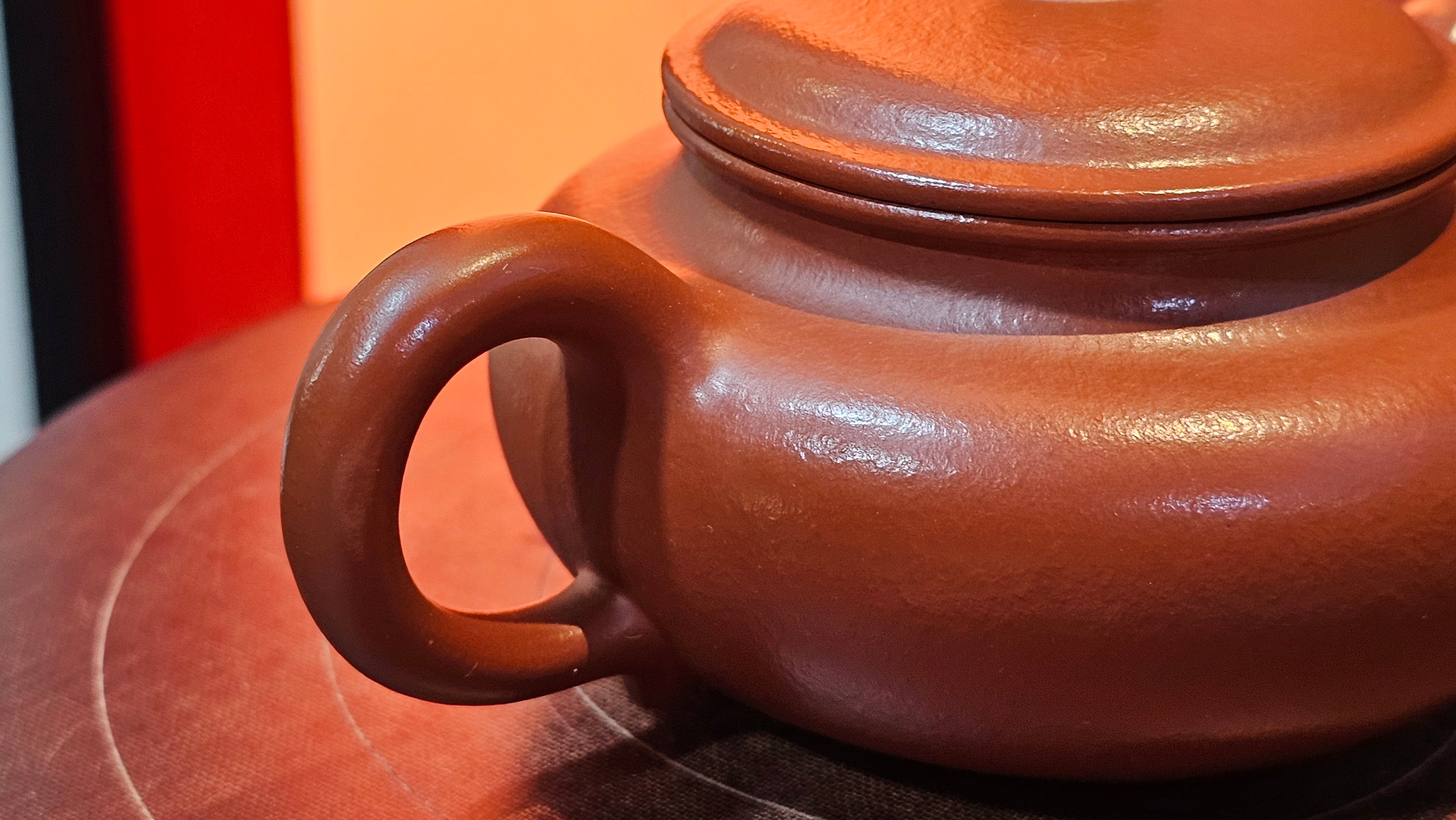 Fang Gu 仿古, 157.1ml, Xiao Mei Yao Zhu Ni 小煤窑朱泥, by Craftsman Shi Yun 石芸 ~ Congratulations to Mr D.D.! 1621hrs 15th August 2025! Jersey City, NJ!