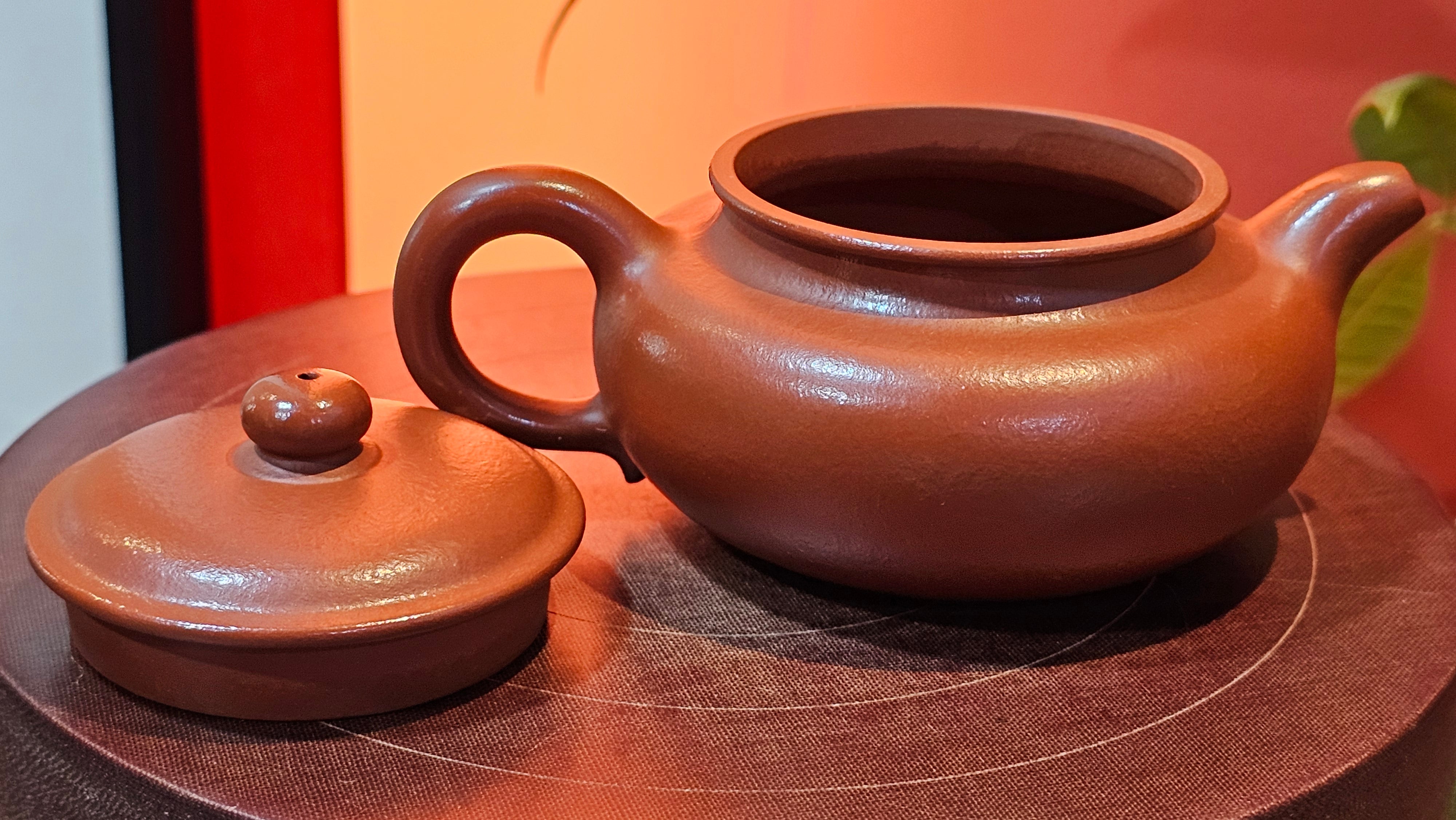 Fang Gu 仿古, 157.1ml, Xiao Mei Yao Zhu Ni 小煤窑朱泥, by Craftsman Shi Yun 石芸 ~ Congratulations to Mr D.D.! 1621hrs 15th August 2025! Jersey City, NJ!