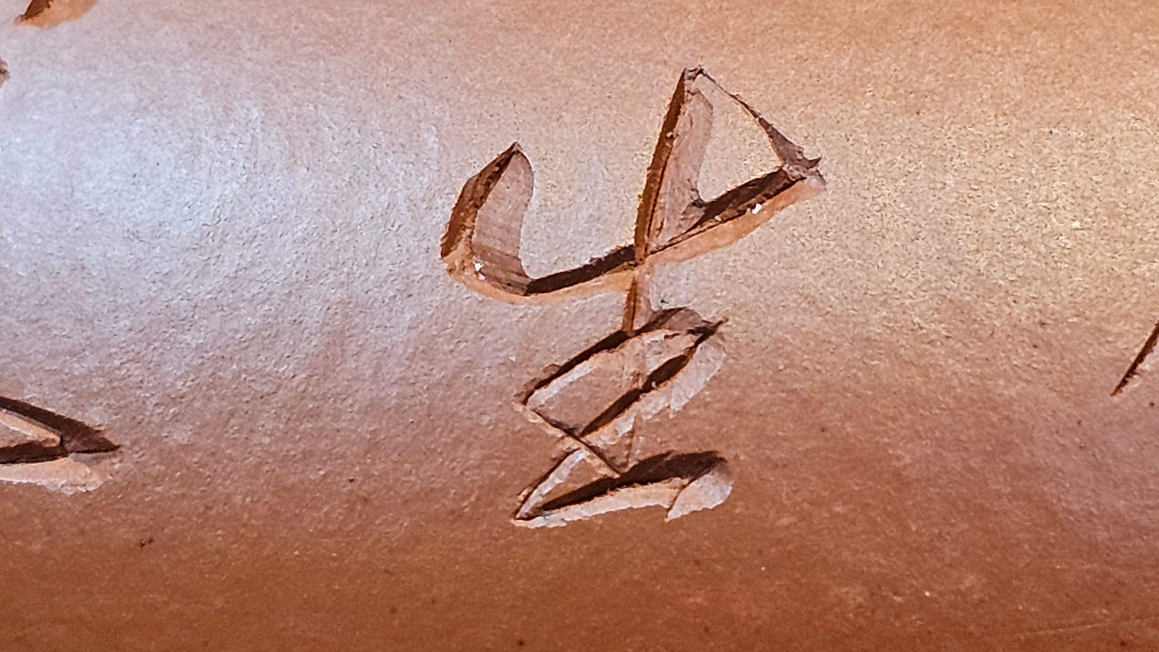 Rong Tian 容天, 145.5ml, Xiao Mei Yao Zhu Ni 小煤窑朱泥,  by Craftsman Chen Yue Fei 陈跃飞, Engraving by Craftsman Yi De Shu ~ Congratulations to!Tea Sommr Mr A.M., 1238hrs 16th August 2025, Padua! Italy🇮🇹!