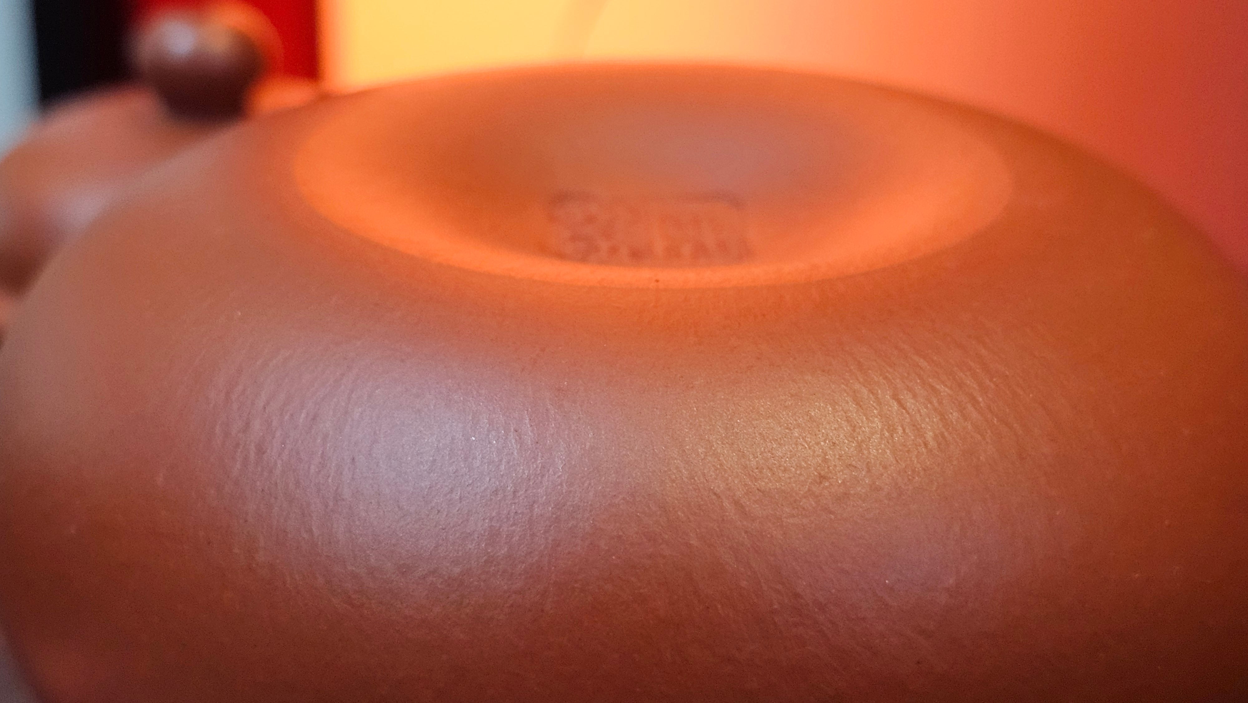 Rong Tian 容天, 145.5ml, Xiao Mei Yao Zhu Ni 小煤窑朱泥,  by Craftsman Chen Yue Fei 陈跃飞, Engraving by Craftsman Yi De Shu ~ Congratulations to!Tea Sommr Mr A.M., 1238hrs 16th August 2025, Padua! Italy🇮🇹!