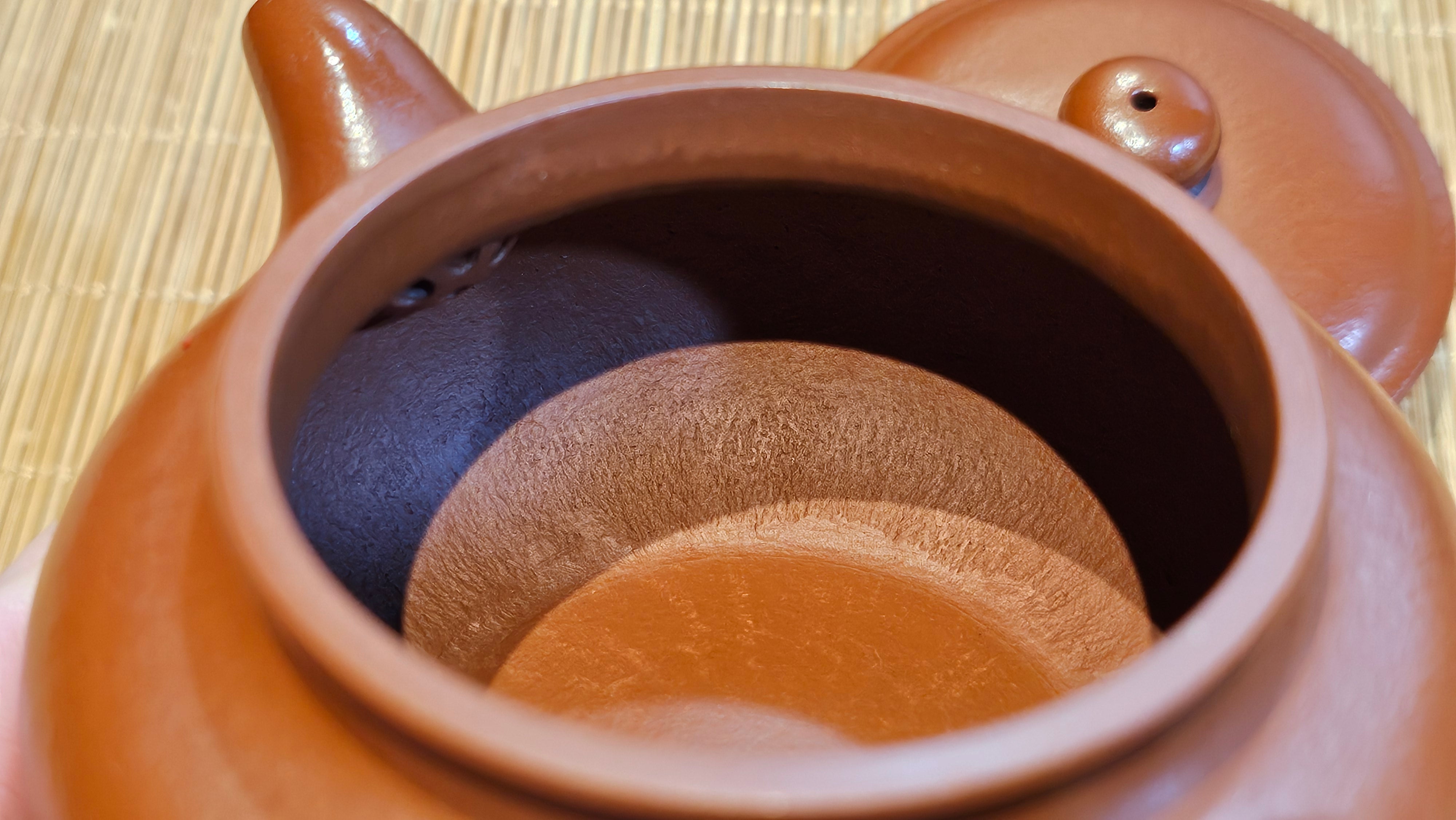 Fang Gu 仿古, 157.1ml, Xiao Mei Yao Zhu Ni 小煤窑朱泥, by Craftsman Shi Yun 石芸 ~ Congratulations to Mr D.D.! 1621hrs 15th August 2025! Jersey City, NJ!