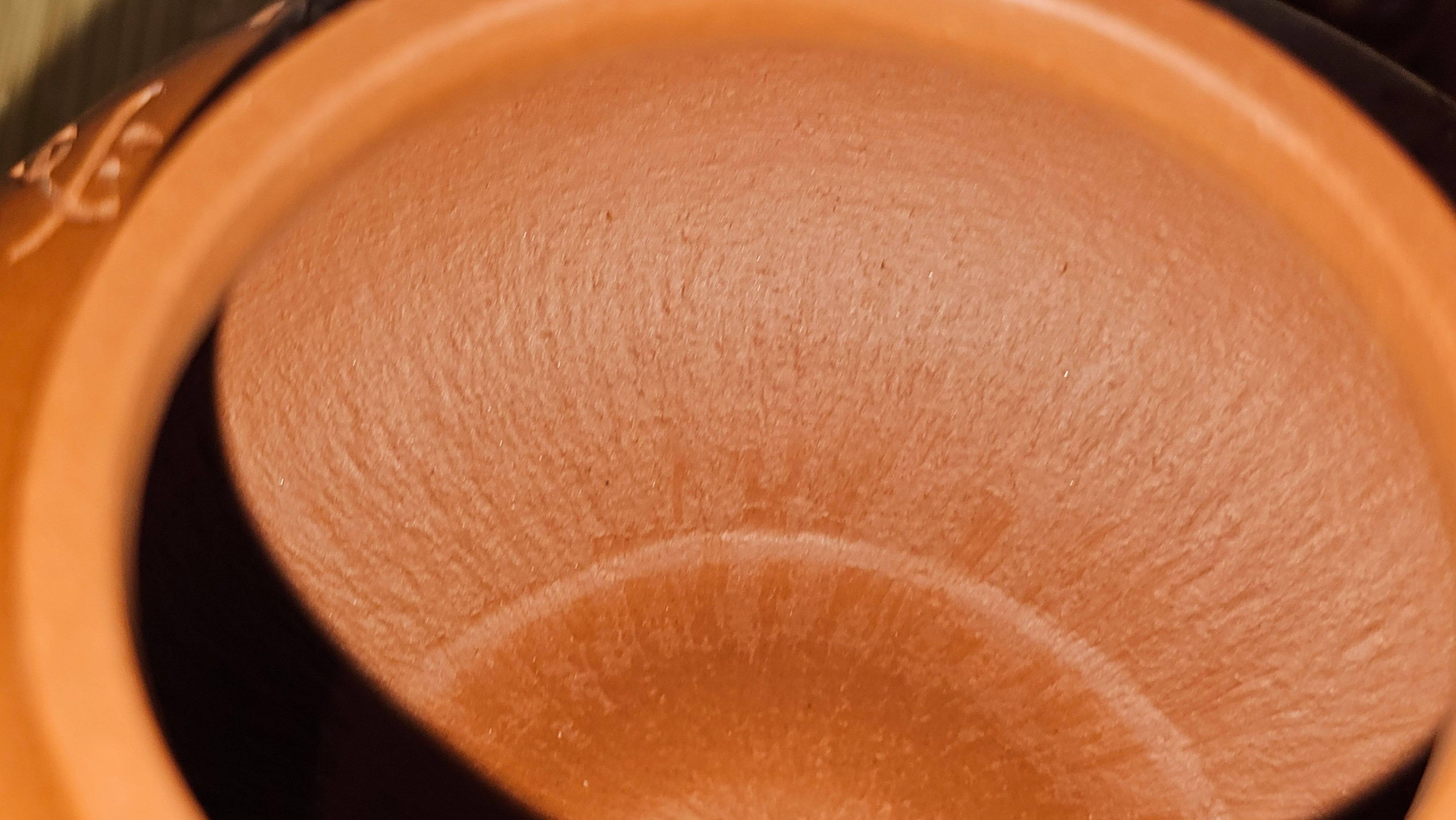 Rong Tian 容天, 145.5ml, Xiao Mei Yao Zhu Ni 小煤窑朱泥,  by Craftsman Chen Yue Fei 陈跃飞, Engraving by Craftsman Yi De Shu ~ Congratulations to!Tea Sommr Mr A.M., 1238hrs 16th August 2025, Padua! Italy🇮🇹!