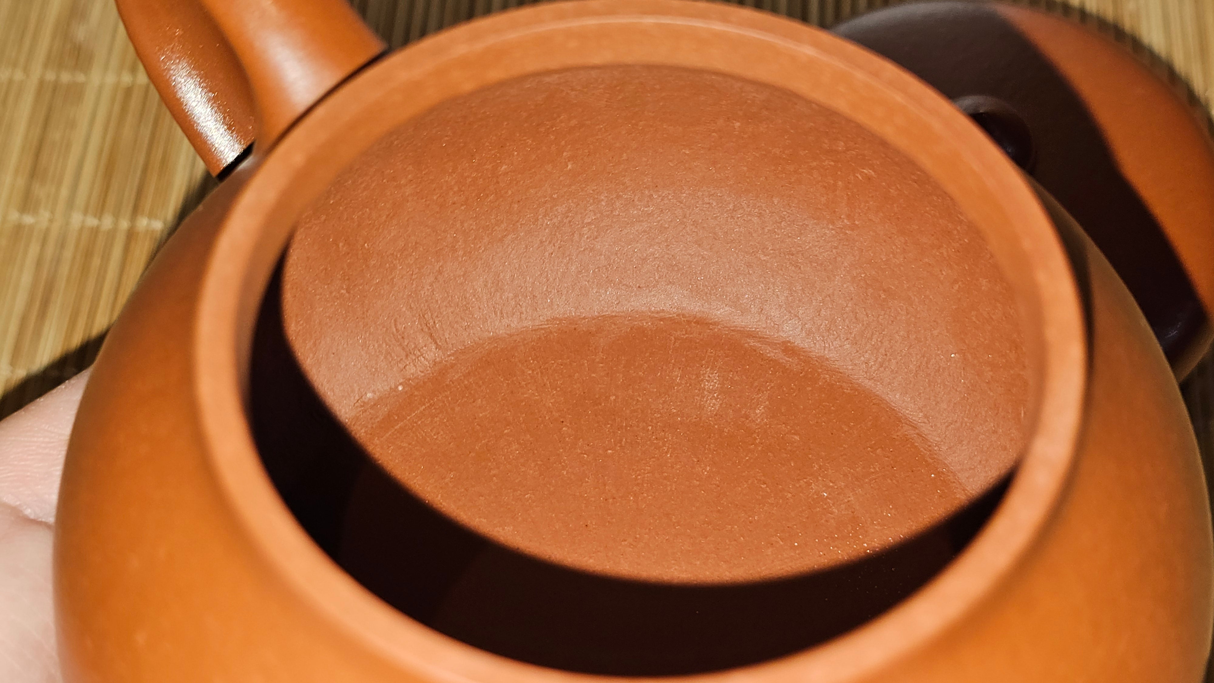 Yi Pin Hu, 252.3ml (largish), Xiao Mei Yao Zhu Ni 小煤窑朱泥,  by Craftsman Chen Yue Fei 陈跃飞 ~ Congratulations to!Mr J.G., 1059hrs 18th August 2025, Invergowrie, Australia🇦🇺!