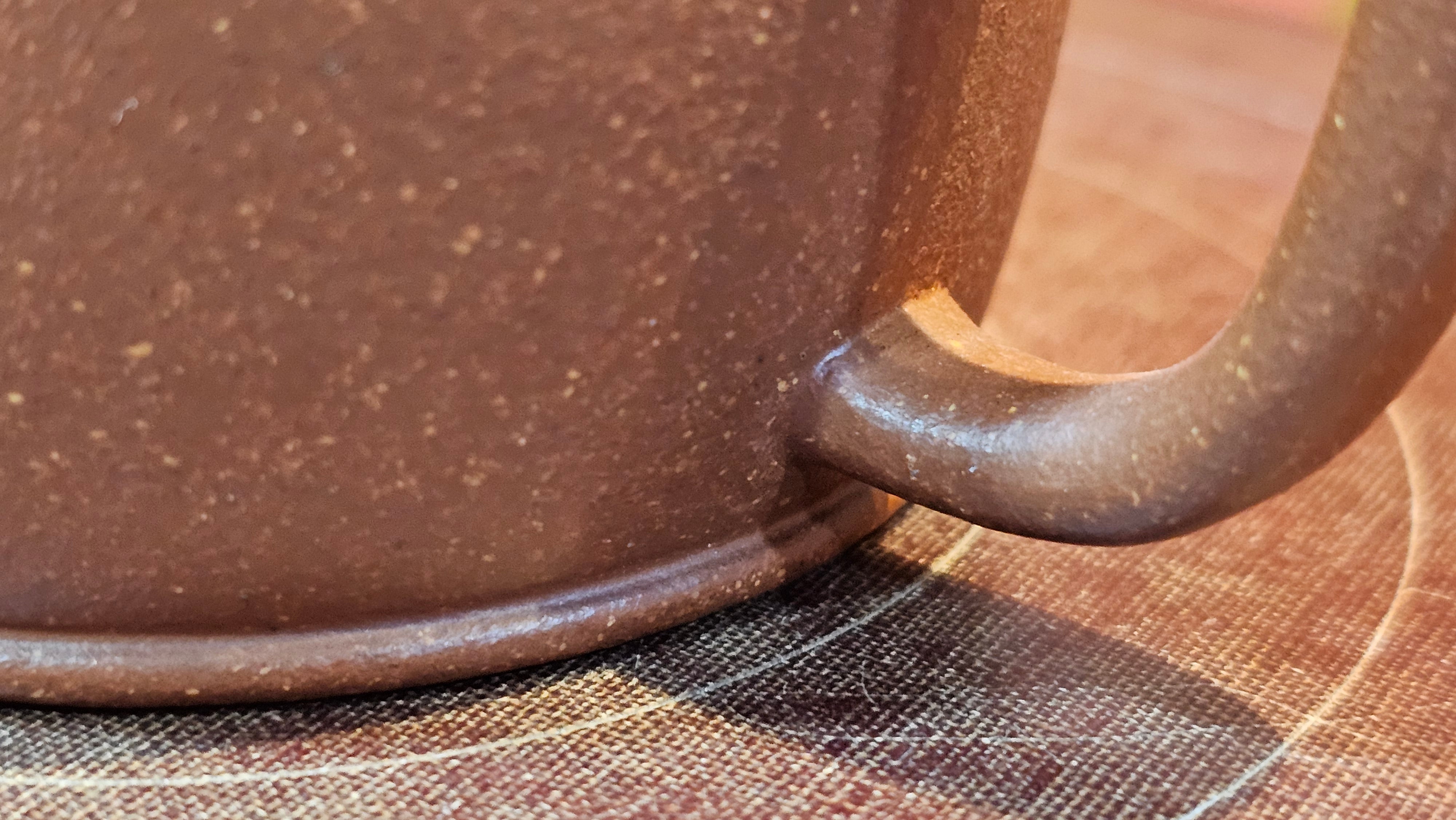 Han Wa 汉瓦 (Tai Hu Shi Knob 太湖石钮), 144.3ml, Hong Jiang Po Ni, by Craftsman Chen Gui Zhi (Red JiangPoNi rarer than Yellow JiangPoNi, XiaoMeiYao & ZhaoZhuang ZhuNi)~Congratulations to Ms J.P.! 14058hrs 16th August 2025! Salem, OR!