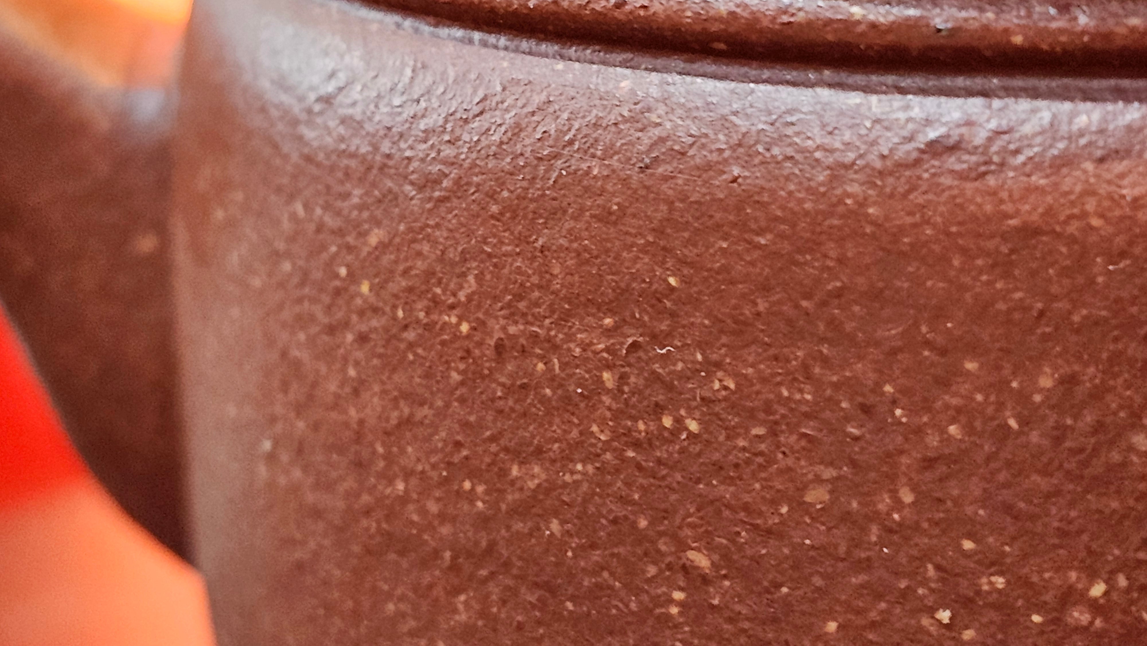 Han Wa 汉瓦 (Tai Hu Shi Knob 太湖石钮), 144.3ml, Hong Jiang Po Ni, by Craftsman Chen Gui Zhi (Red JiangPoNi rarer than Yellow JiangPoNi, XiaoMeiYao & ZhaoZhuang ZhuNi)~Congratulations to Ms J.P.! 14058hrs 16th August 2025! Salem, OR!