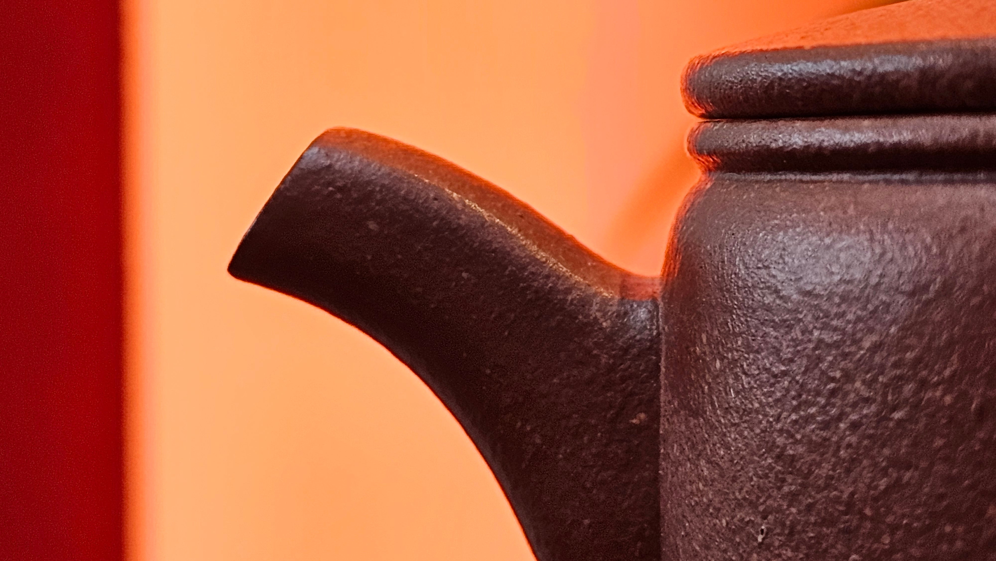 Han Wa 汉瓦 (Tai Hu Shi Knob 太湖石钮), 144.3ml, Hong Jiang Po Ni, by Craftsman Chen Gui Zhi (Red JiangPoNi rarer than Yellow JiangPoNi, XiaoMeiYao & ZhaoZhuang ZhuNi)~Congratulations to Ms J.P.! 14058hrs 16th August 2025! Salem, OR!