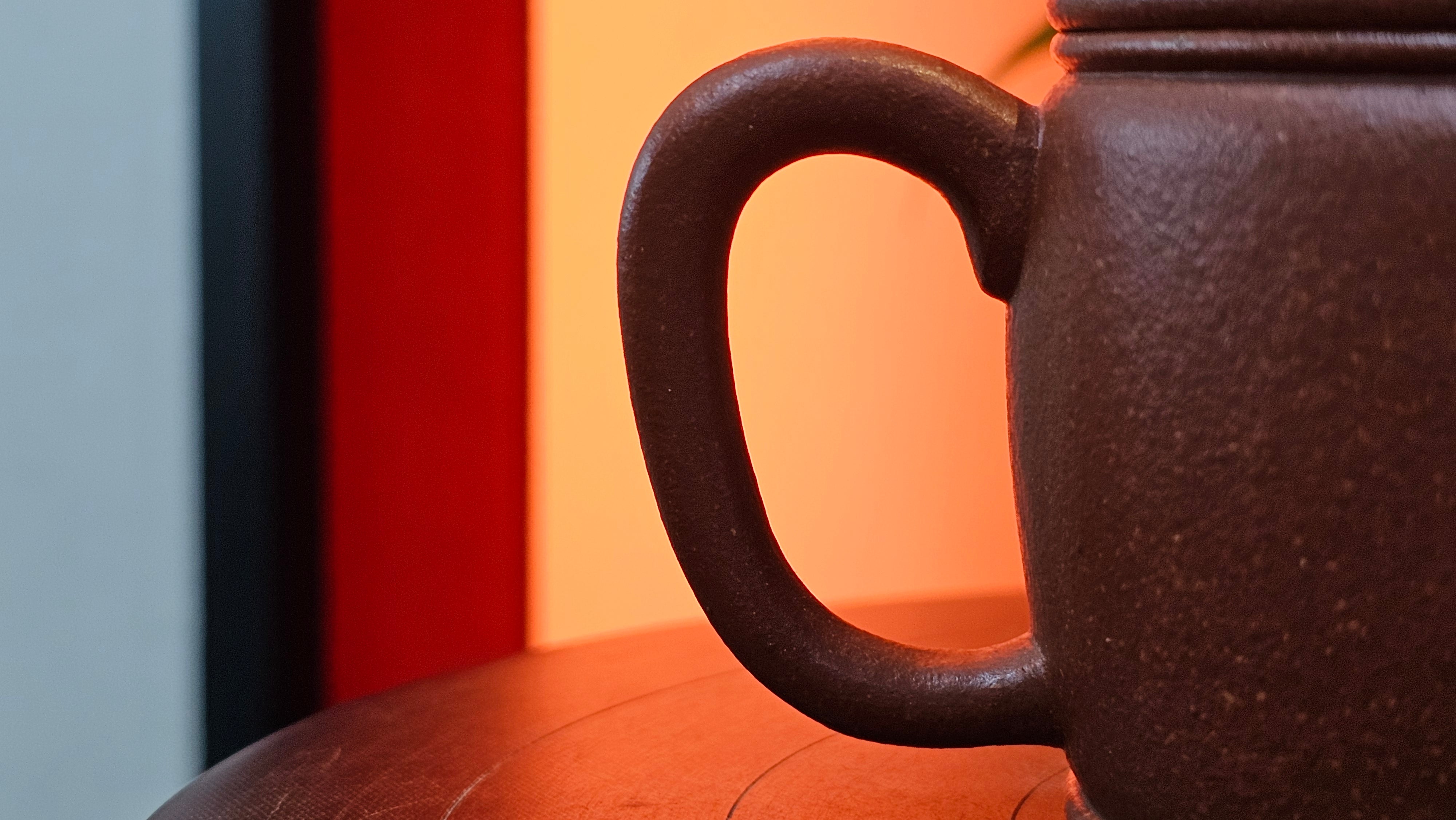 Han Wa 汉瓦 (Tai Hu Shi Knob 太湖石钮), 144.3ml, Hong Jiang Po Ni, by Craftsman Chen Gui Zhi (Red JiangPoNi rarer than Yellow JiangPoNi, XiaoMeiYao & ZhaoZhuang ZhuNi)~Congratulations to Ms J.P.! 14058hrs 16th August 2025! Salem, OR!